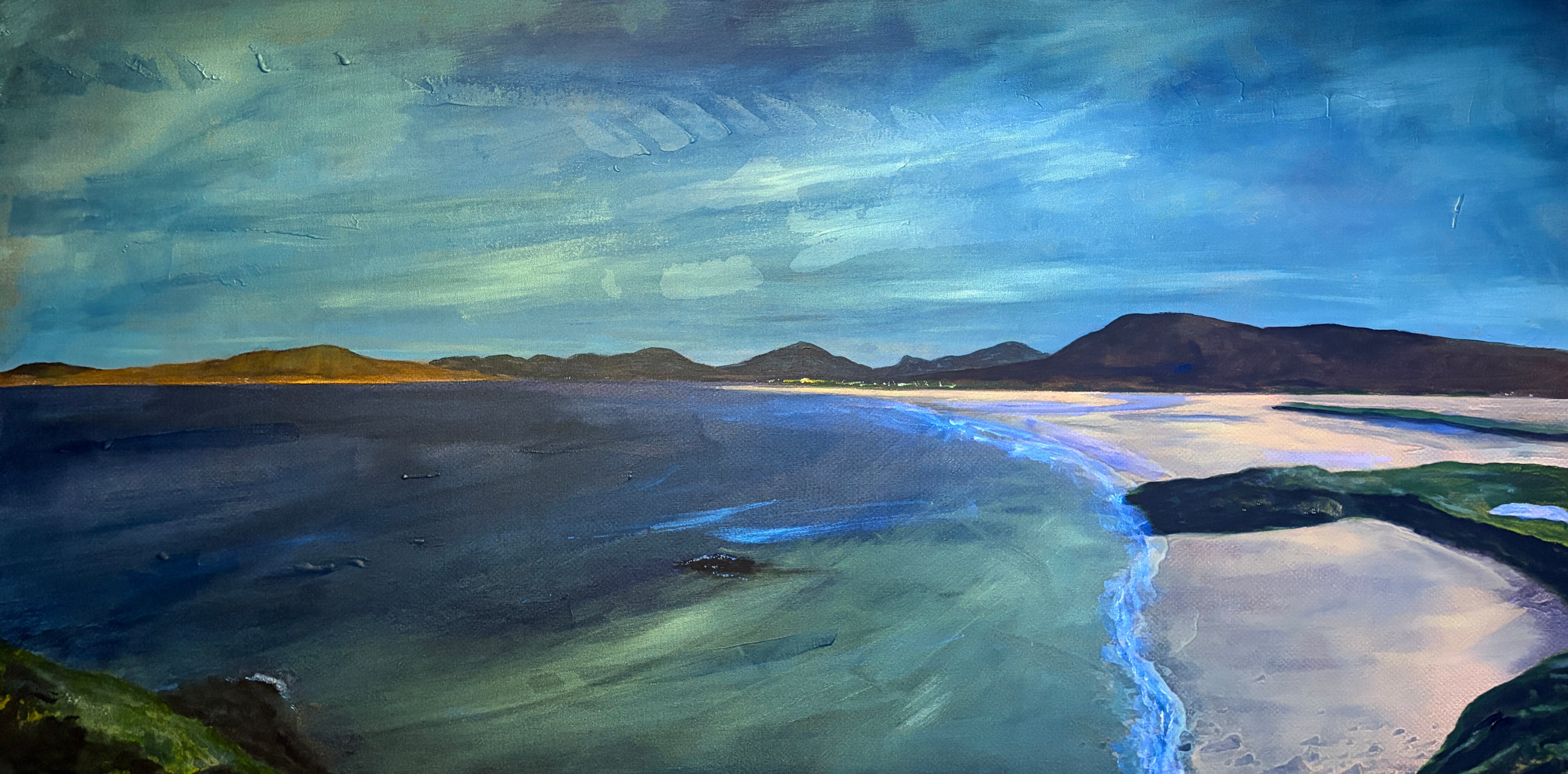 Seilebost Beach Original Commission Painting