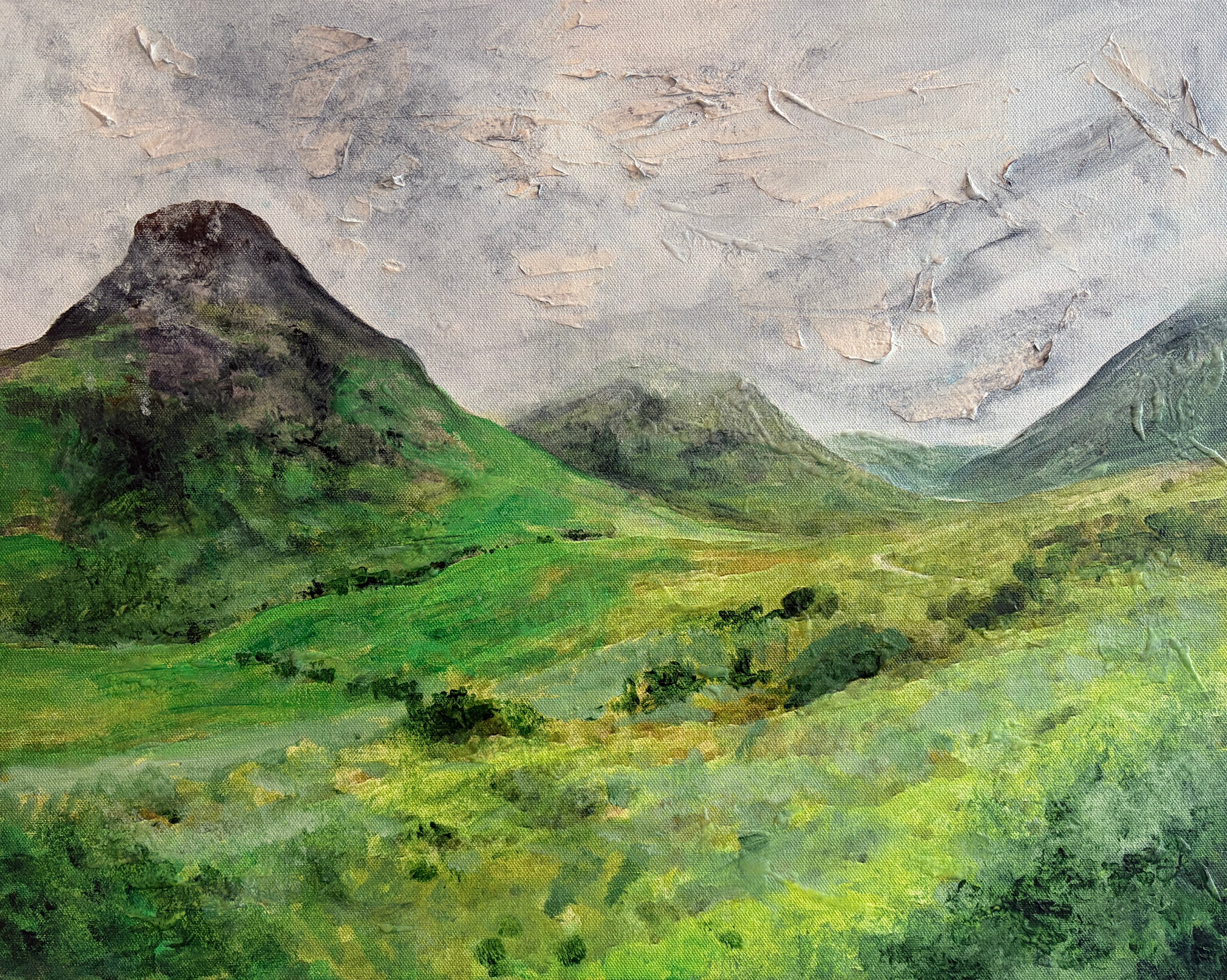 Whispers of Glencoe Original Commission Painting