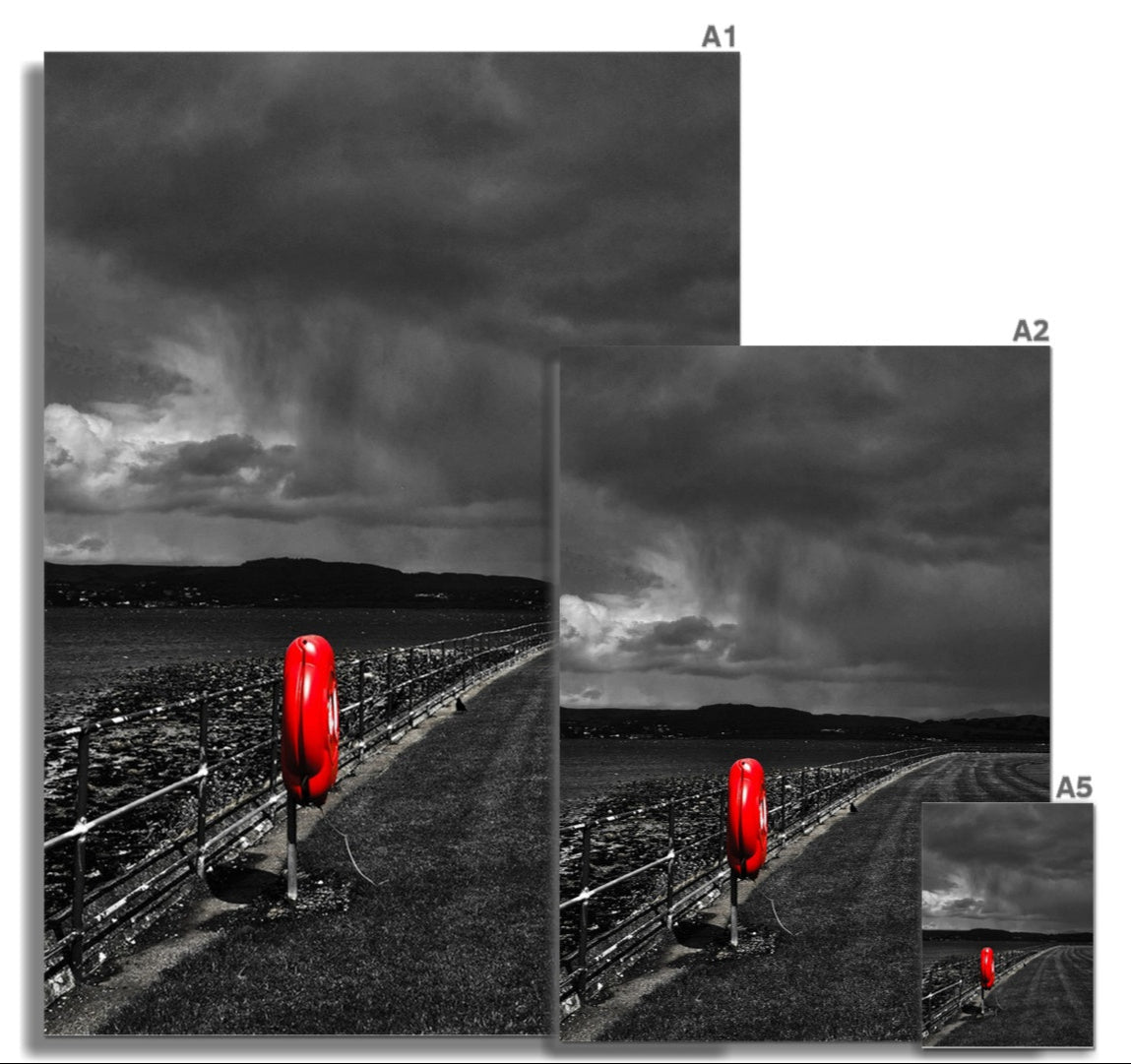 Lebensretter - RED Fine Art Print