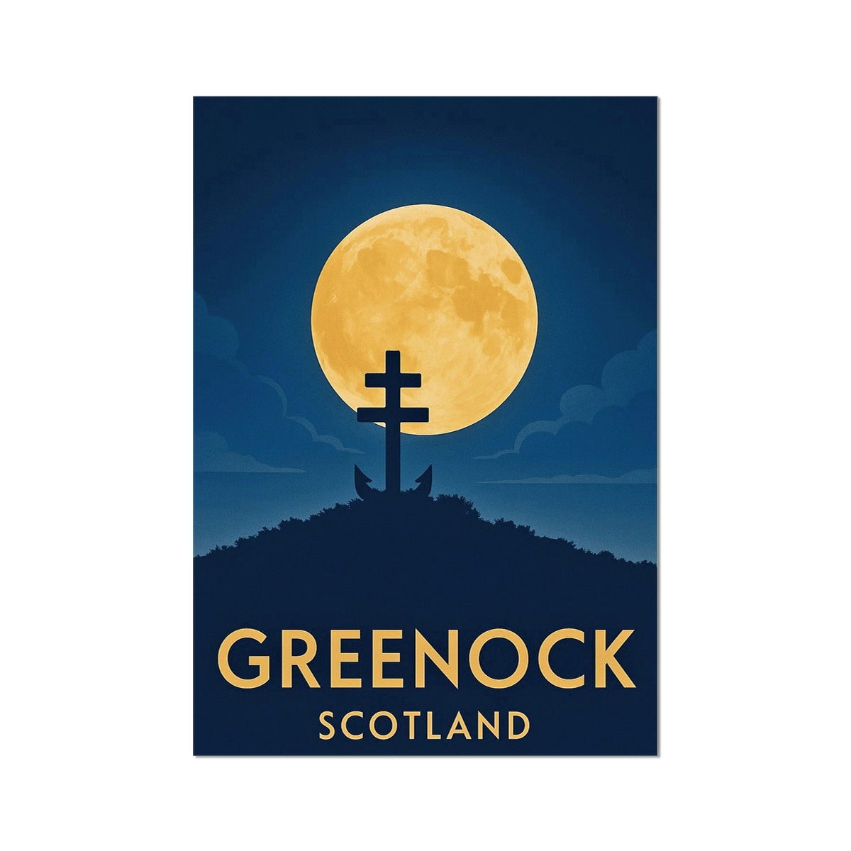 Impression d'art de Lyle Hill Greenock