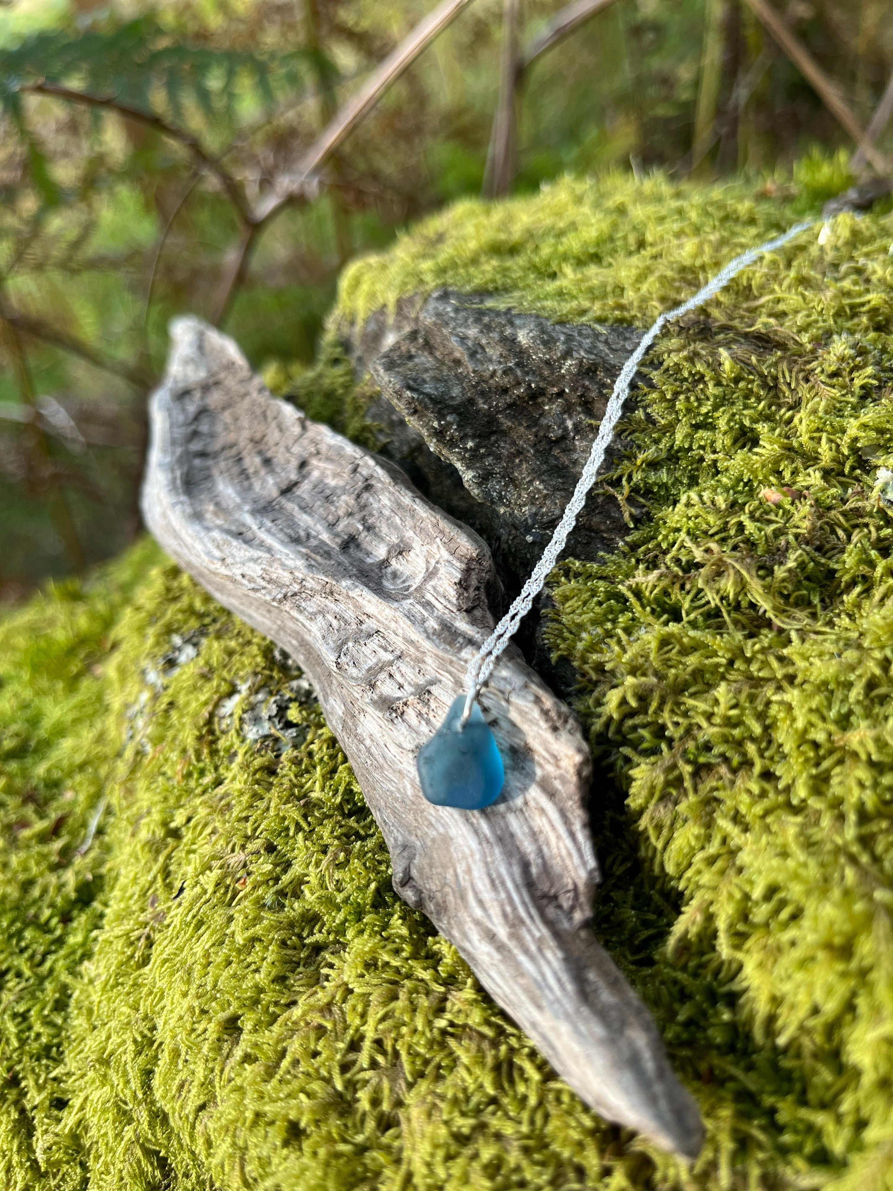 Colliers Seaglass Mermaids Larmes 925