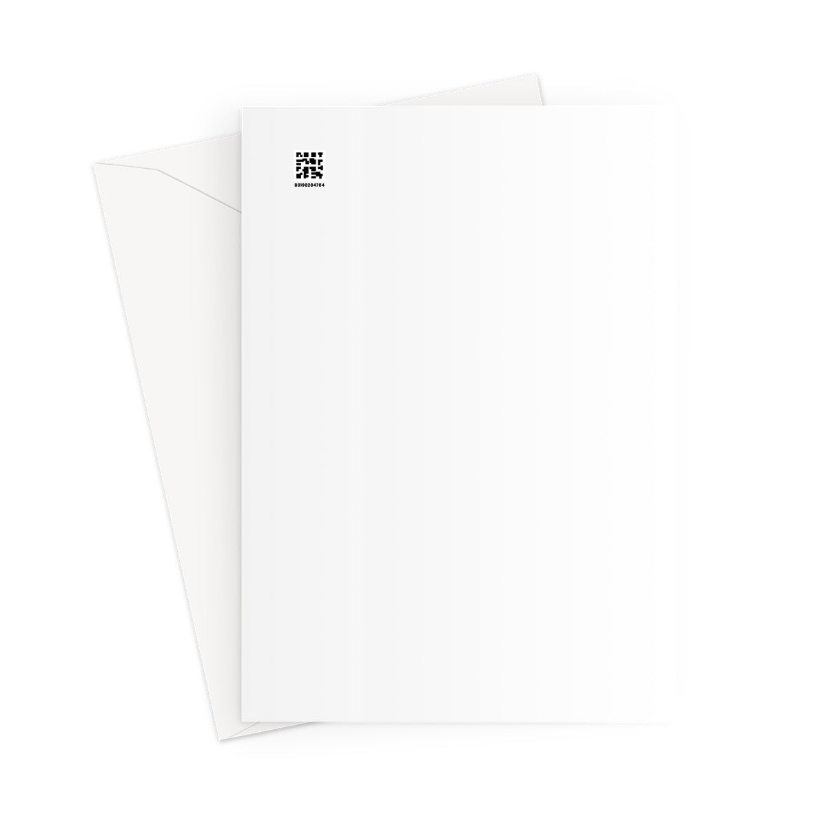 White Zagg case for iPad Mini 4 on Table Mountain greeting card