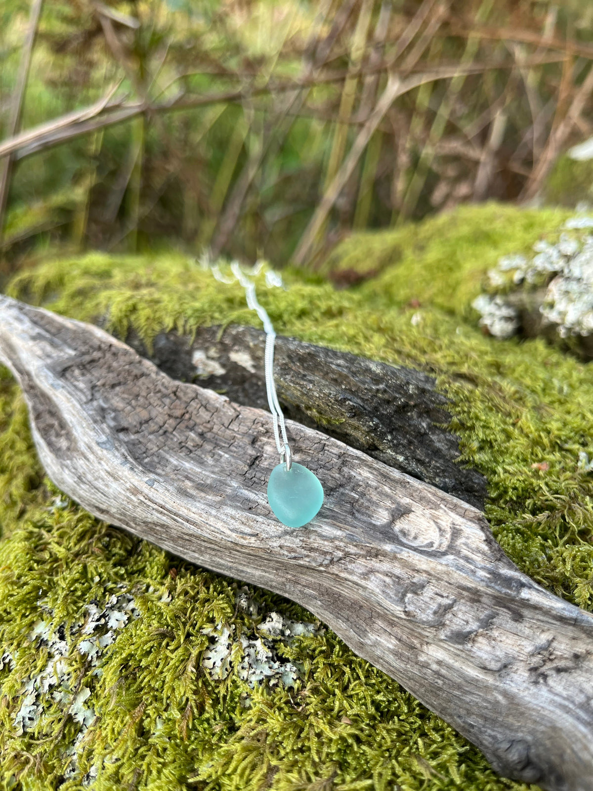 Colliers Seaglass Mermaids Larmes 925