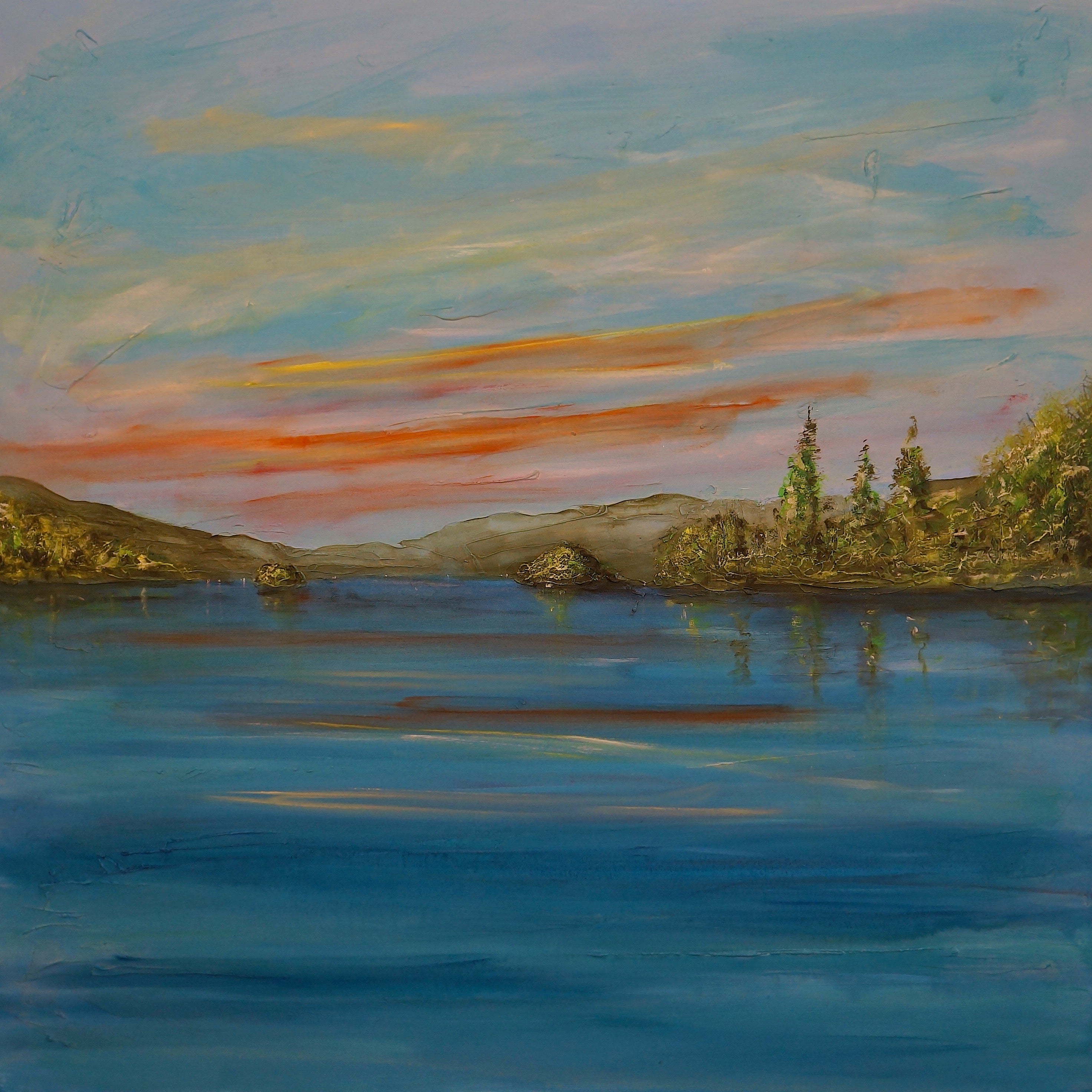 Lake Windermere - Original Painting From My World Art Gallery