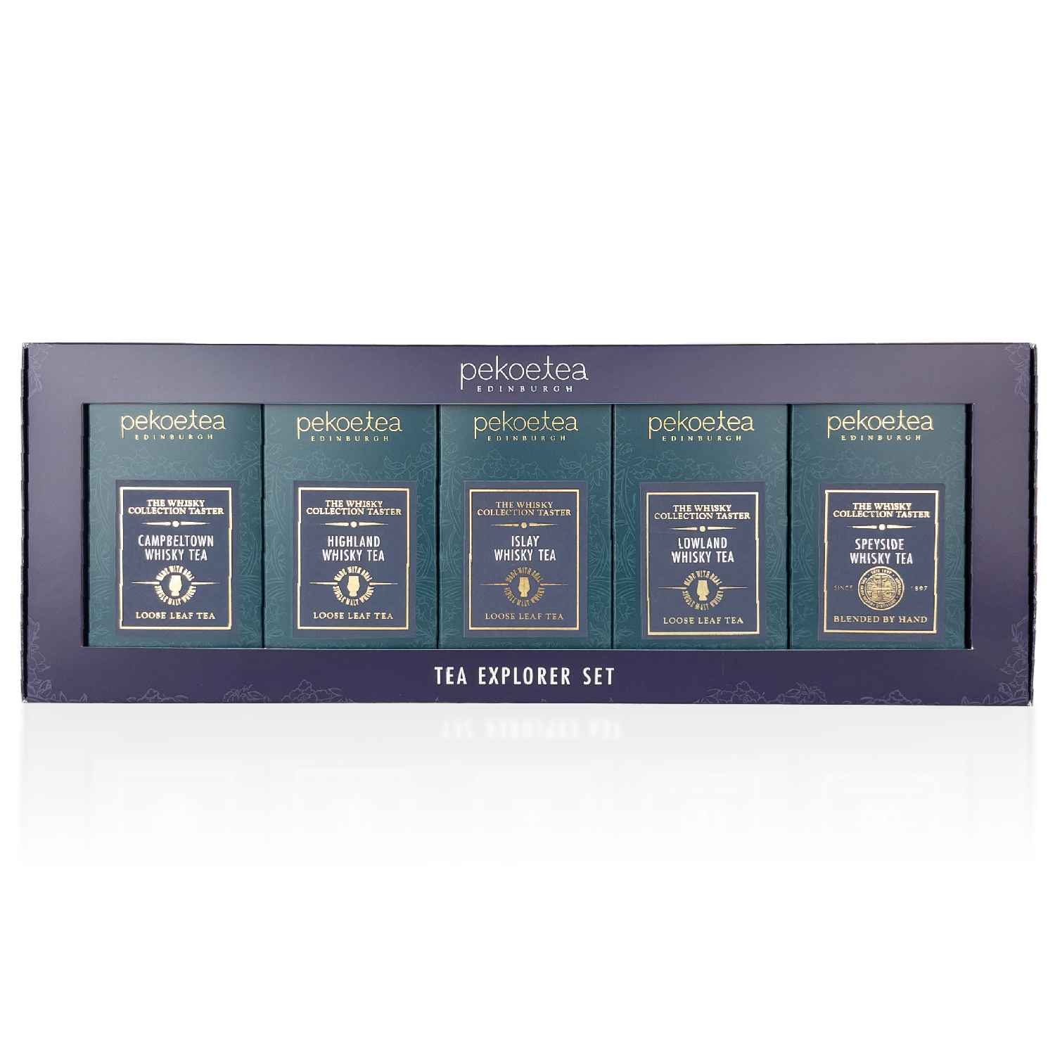 Coffret Explorateur Whisky Tea Collection | PekoeTea Édimbourg Écosse