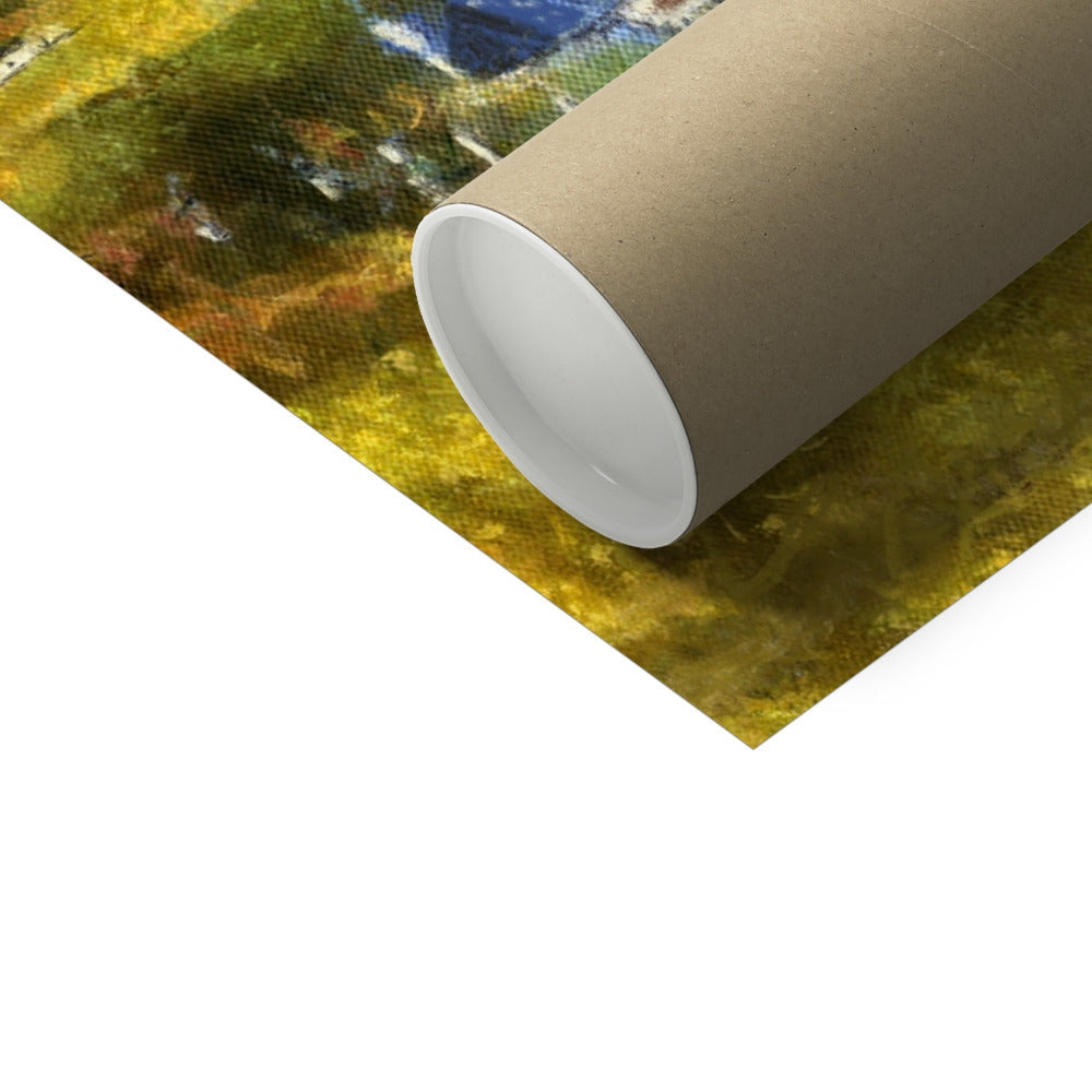Achiltibuie Artist Proof Print in brown cardboard tube with white end cap