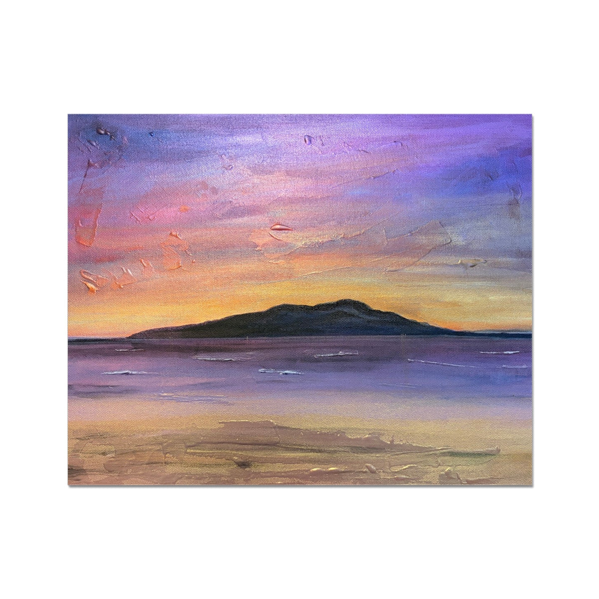 Arran Amethyst Artist Proof Collector Print - Art Gallery Scotland - Free Shipping Worldwide