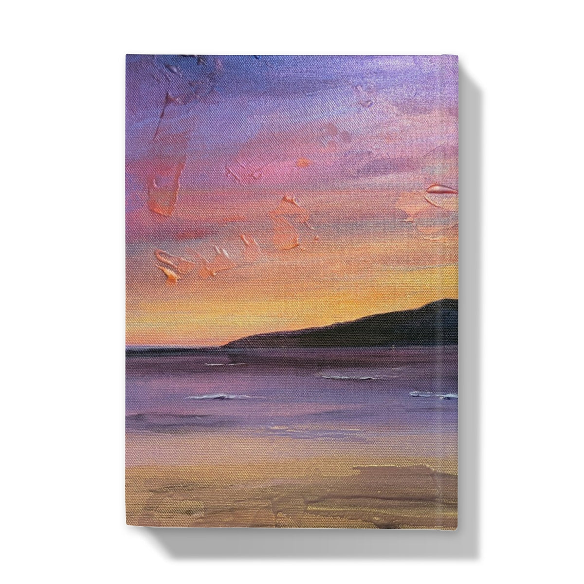 Arran Amethyst Hardback Journal - Art Gallery Scotland - Free Shipping Worldwide