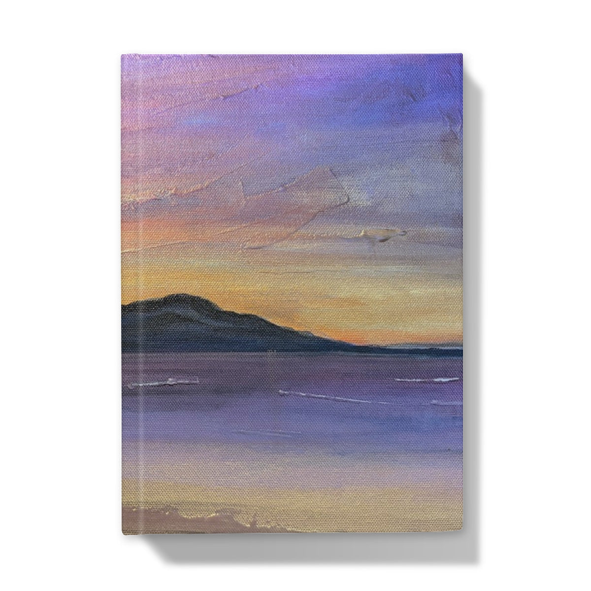 Arran Amethyst Hardback Journal - Art Gallery Scotland - Free Shipping Worldwide