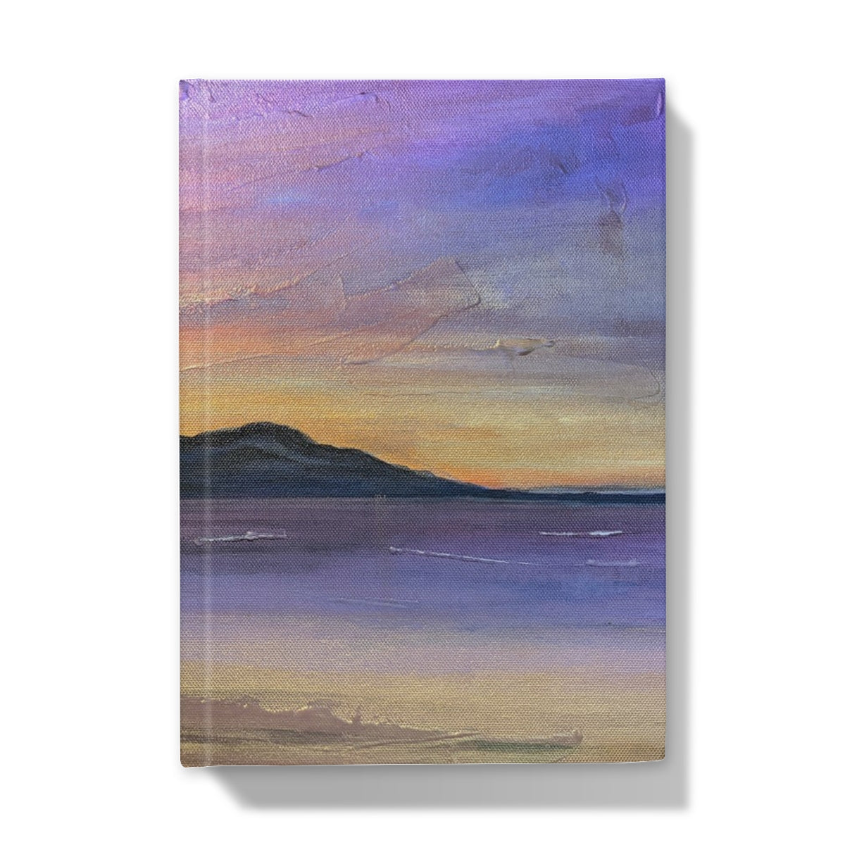 Arran Amethyst Hardback Journal - Art Gallery Scotland - Free Shipping Worldwide