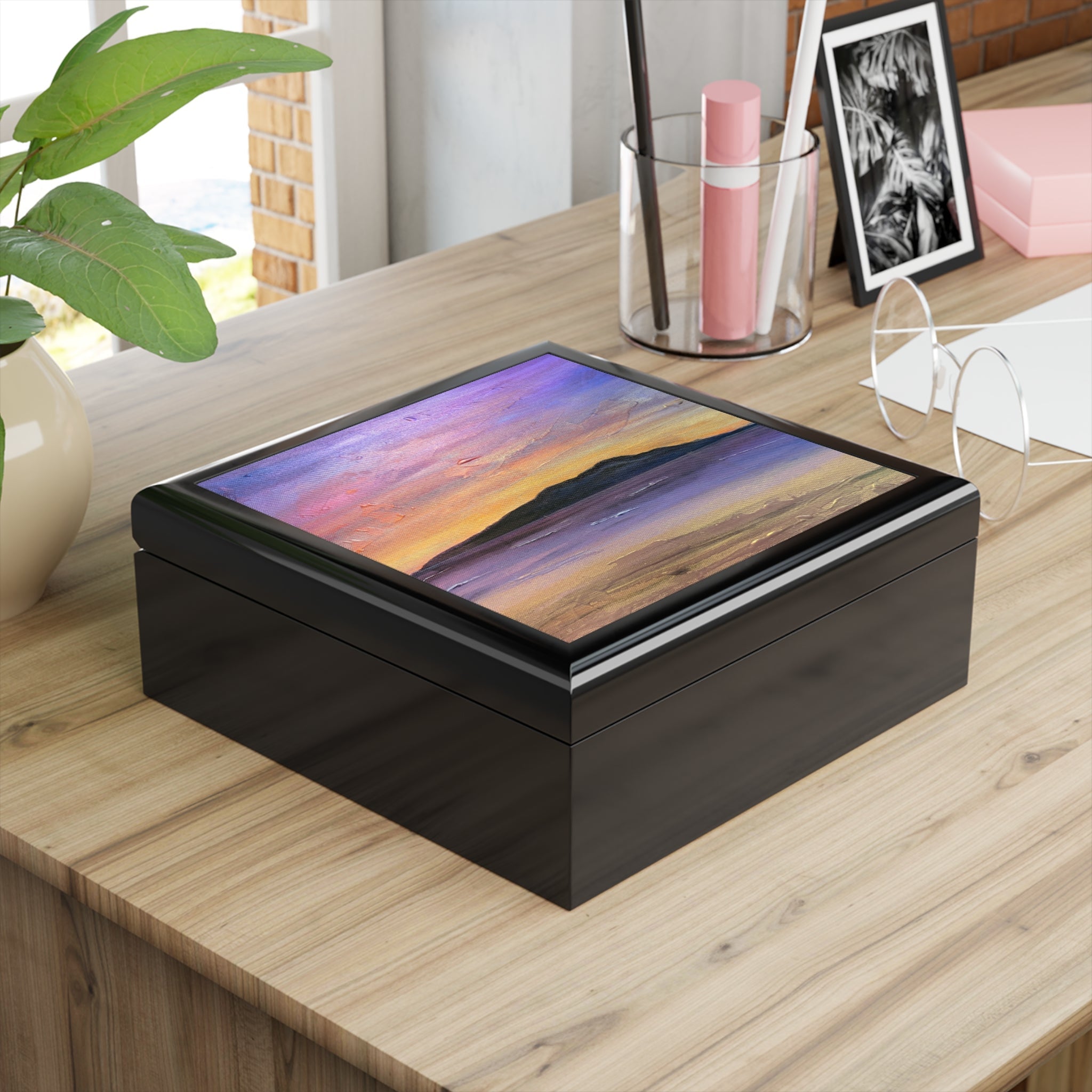 Arran Amethyst | Jewellery Box | Scotland - Art Gallery - Free Shipping Worldwide