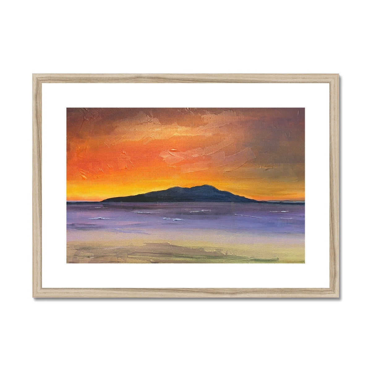Arran Embers Art Prints - Gallery Scotland - Free Shipping Worldwide