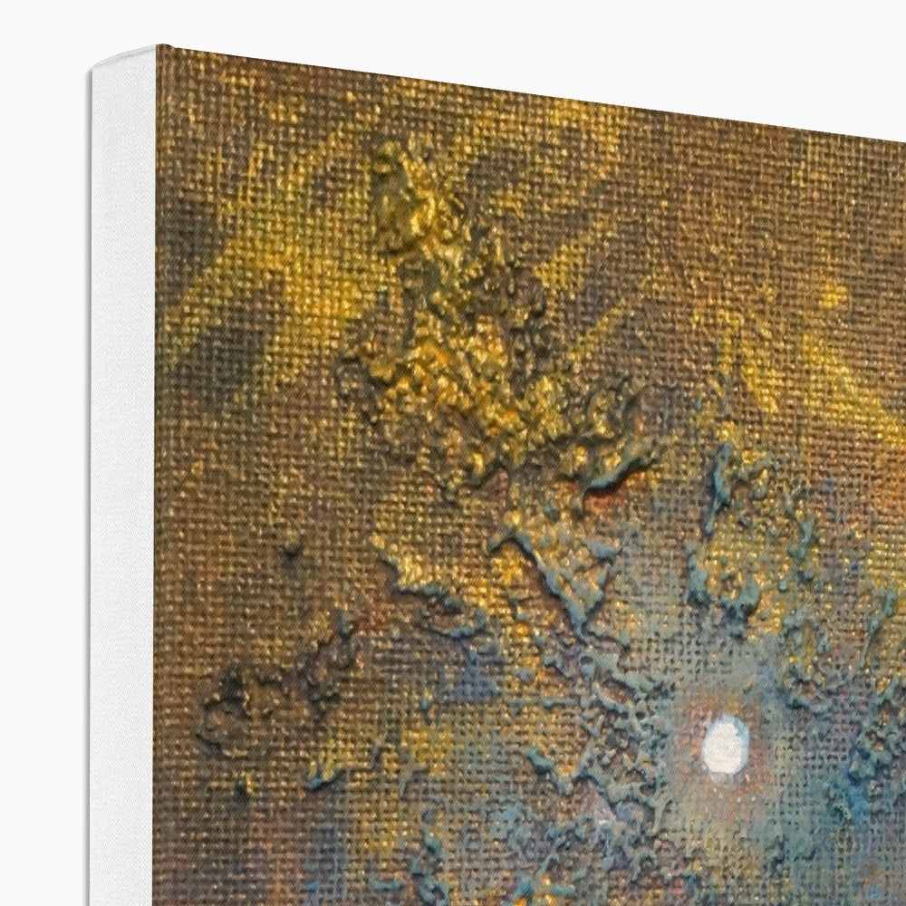 Arran Moonlight Canvas Prints - Art Gallery Scotland - Free Shipping Worldwide