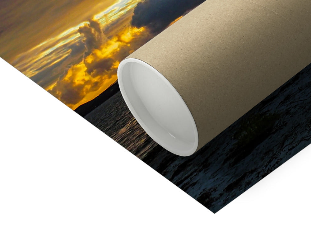 Jura Sunset Fine Art Print