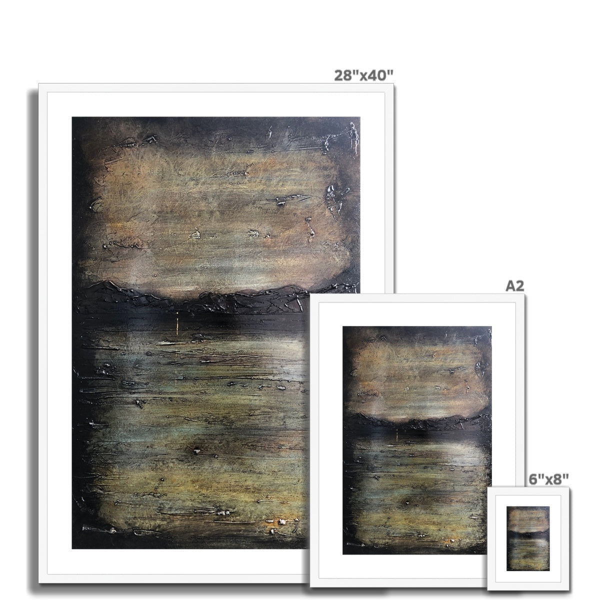 A Brooding Clyde Night Art Prints - River Gallery Scotland - Free Shipping Worldwide