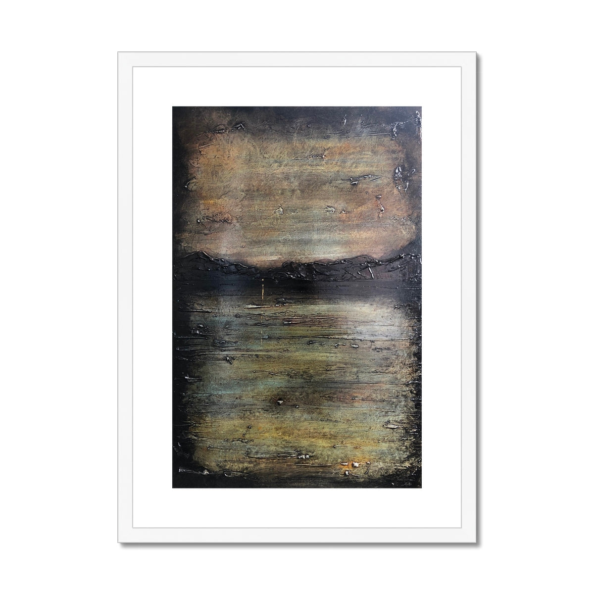 A Brooding Clyde Night Art Prints - River Gallery Scotland - Free Shipping Worldwide