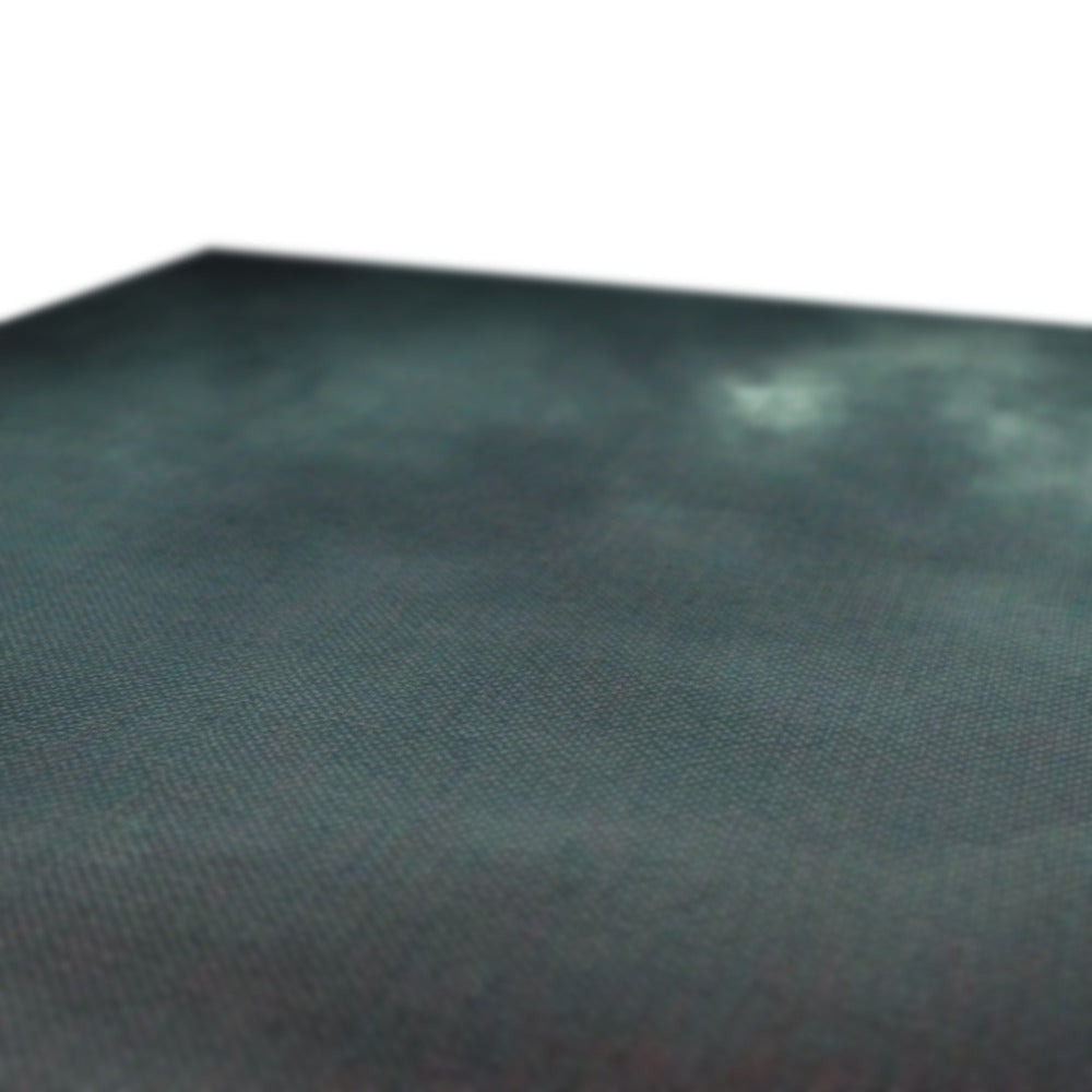 Dark gray textured rubber mat with subtle sheen in Eilean Donan Castle print