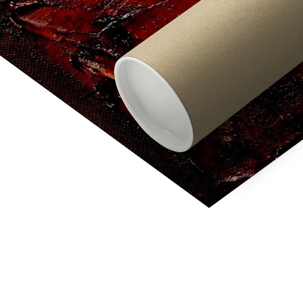 12x36 inch kraft paper roll with white core for Brooding Loch Rannoch artist proof print