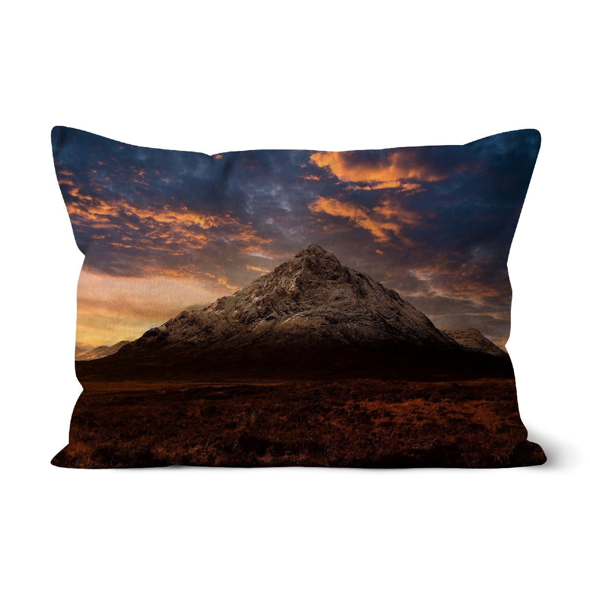 18x26 inch Buachaille Etive Mor Dusk mountain sunset pillow cover