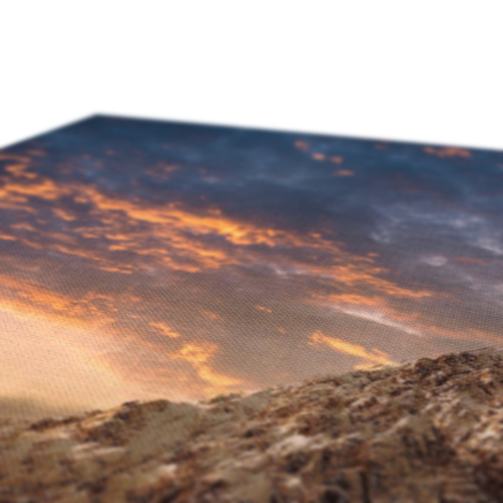 Orange and black cloud patterned phone case from Buachaille Etive Mor Dusk print