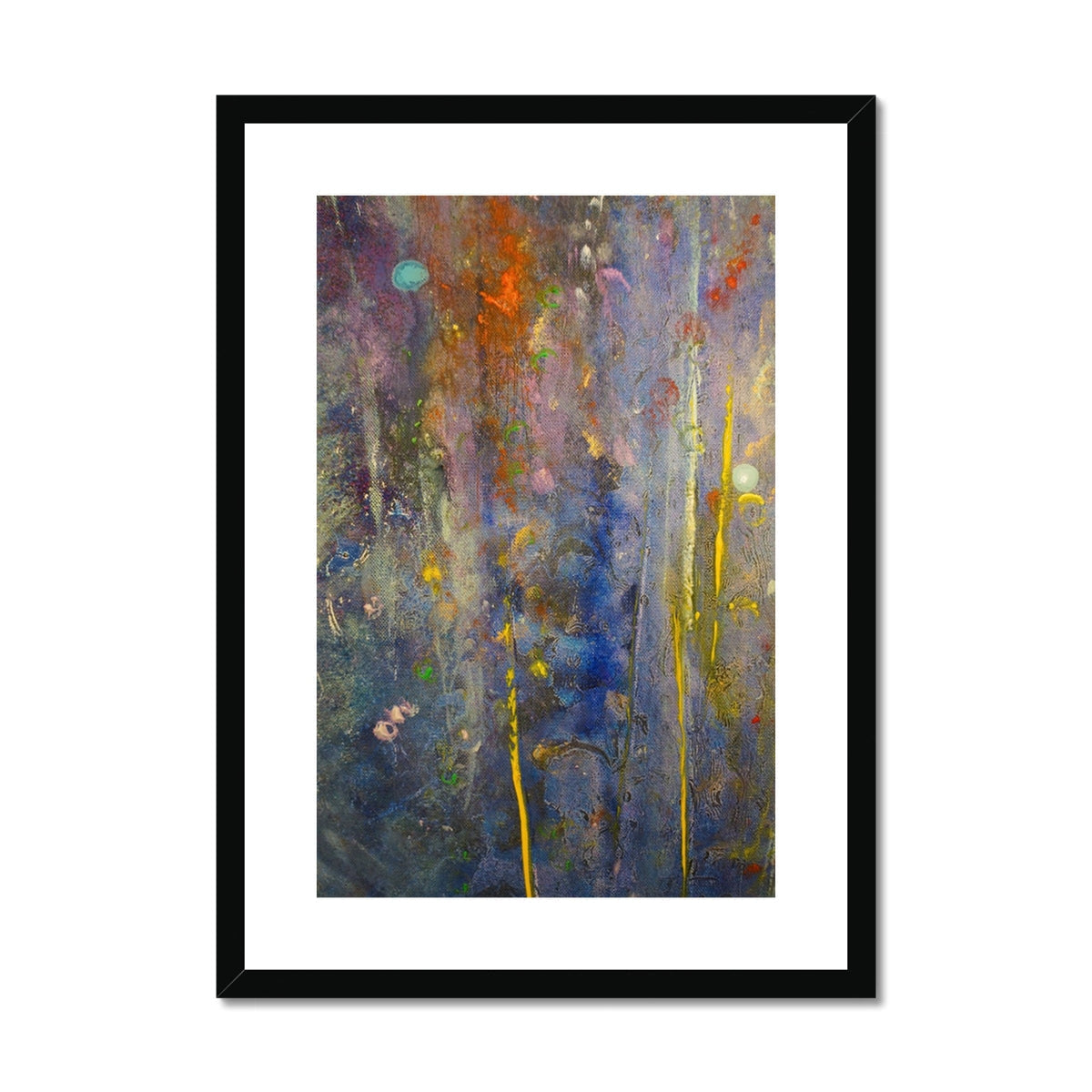 Cairngorms Waterfall Abstract Art Prints - & Impressionistic Gallery Scotland - Free Shipping Worldwide