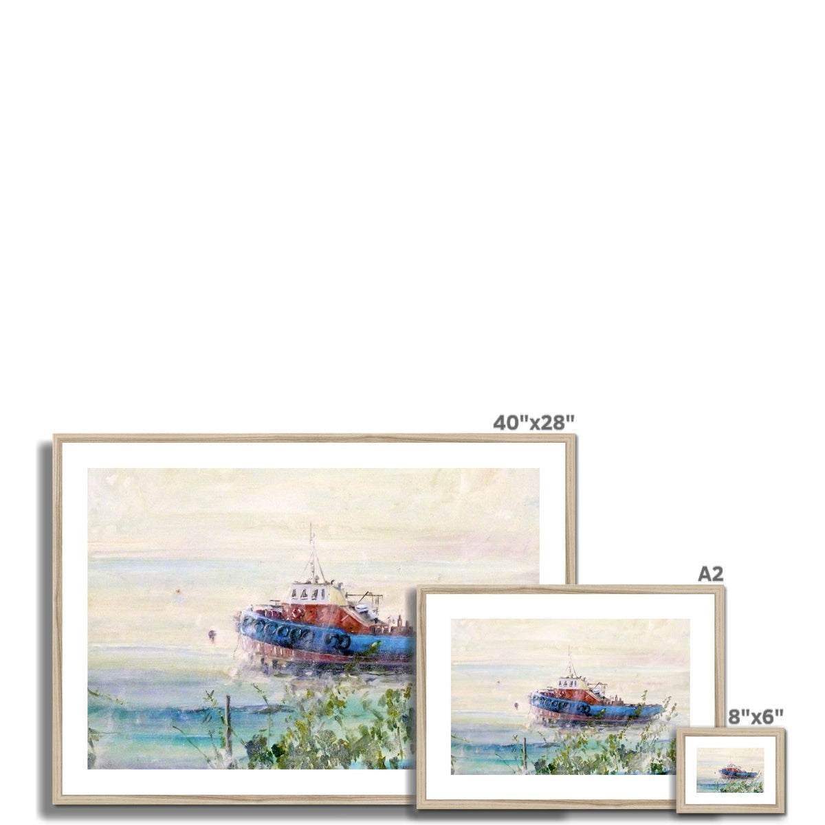 Columbas On The Clyde Art Prints - River Gallery Scotland - Free Shipping Worldwide