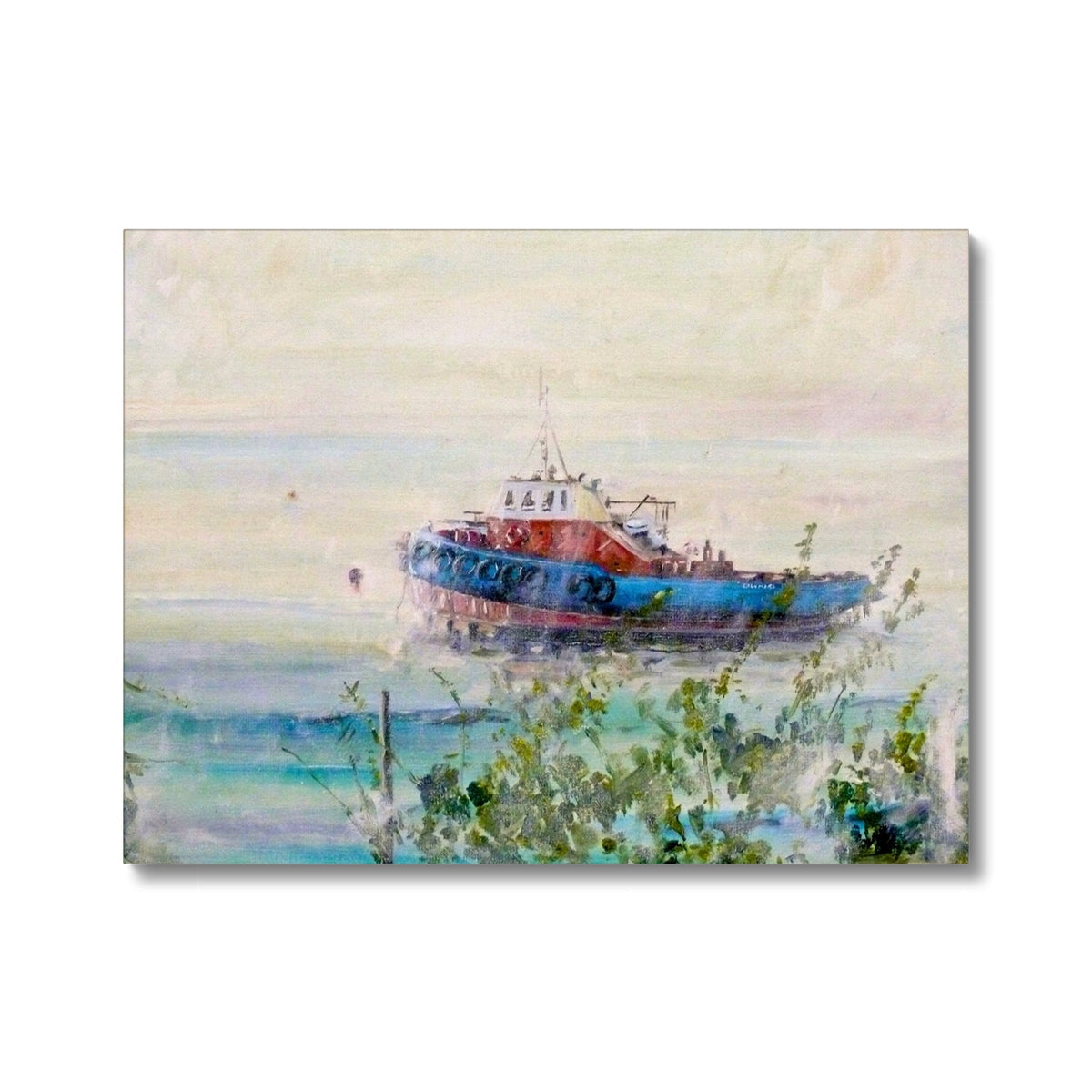 Columbas On The Clyde Canvas Prints - River Art Gallery Scotland - Free Shipping Worldwide