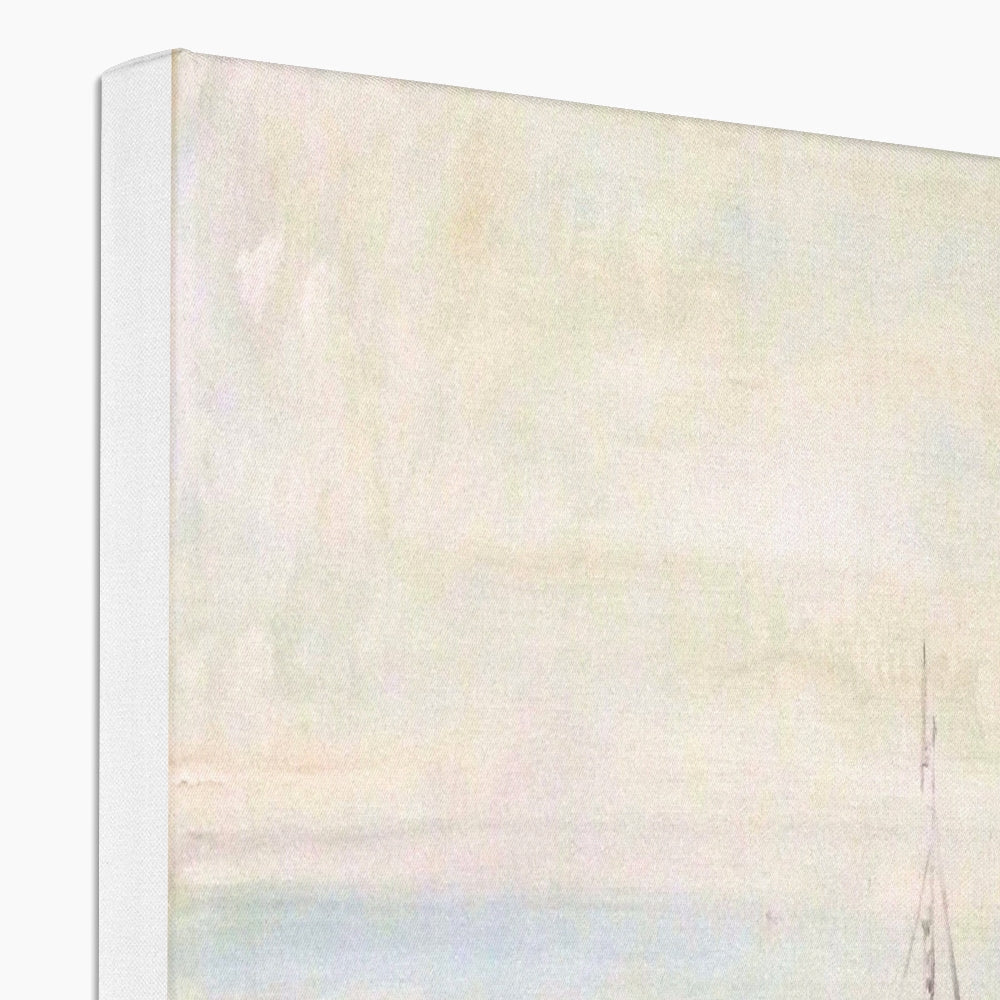 Columbas On The Clyde Canvas Prints - River Art Gallery Scotland - Free Shipping Worldwide