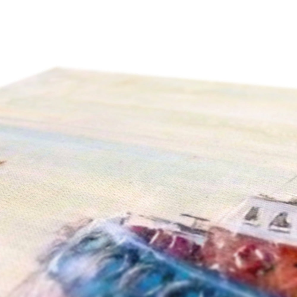 Columbas On The Clyde Canvas Prints - River Art Gallery Scotland - Free Shipping Worldwide