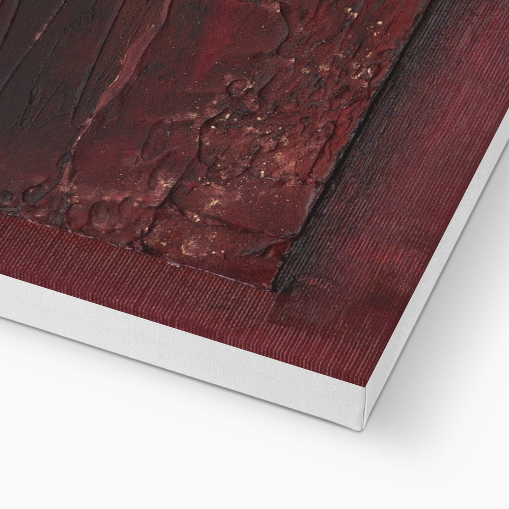 The Crimson Window Canvas Prints - Abstract & Impressionistic Art Gallery Scotland - Free Shipping Worldwide