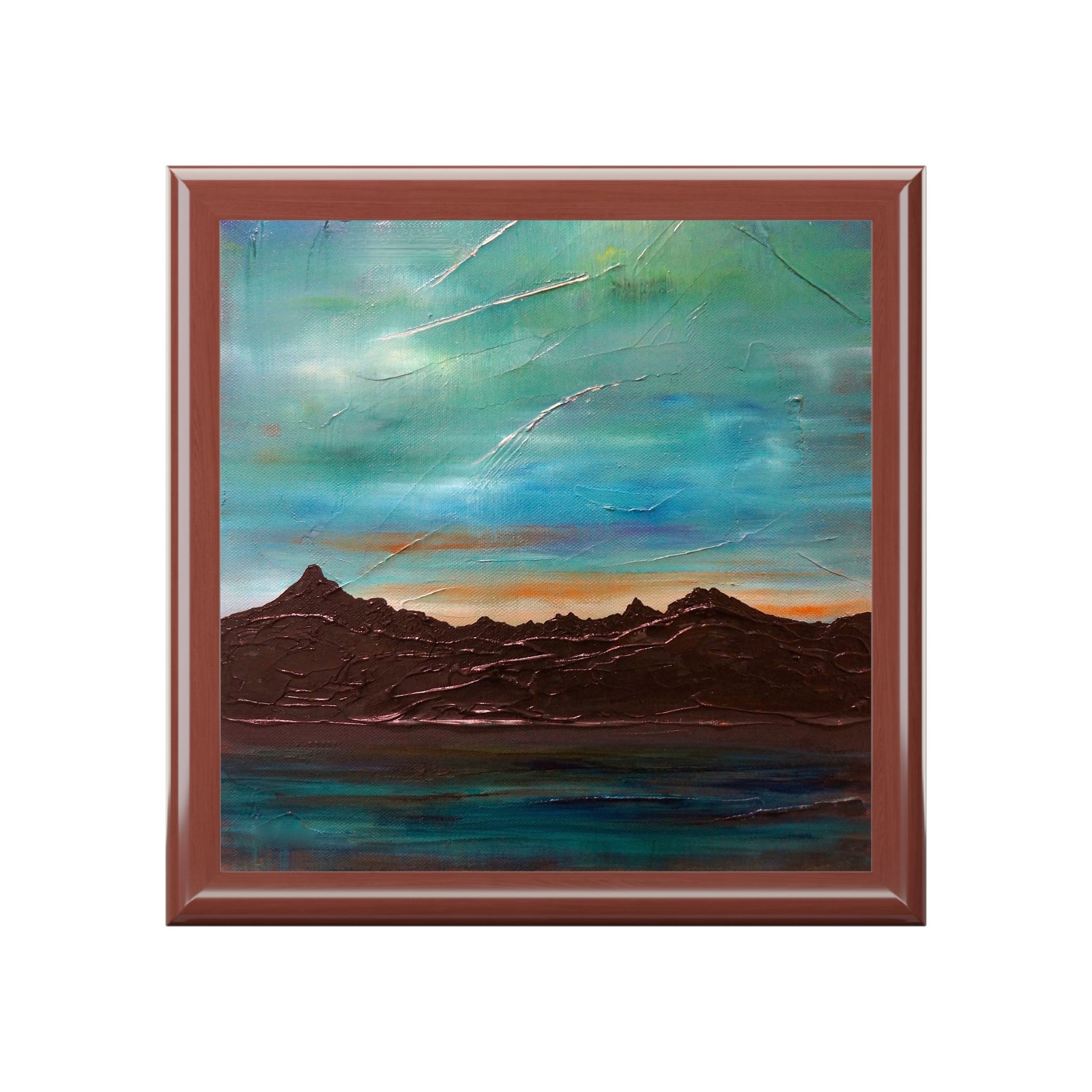 The Cuillin From Elgol | Jewellery Box | Scotland - Skye Art Gallery - Free Shipping Worldwide