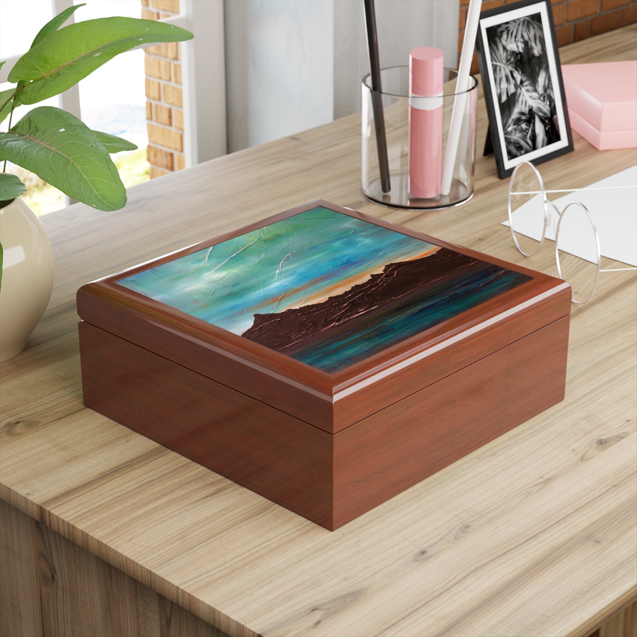 The Cuillin From Elgol | Jewellery Box | Scotland - Skye Art Gallery - Free Shipping Worldwide