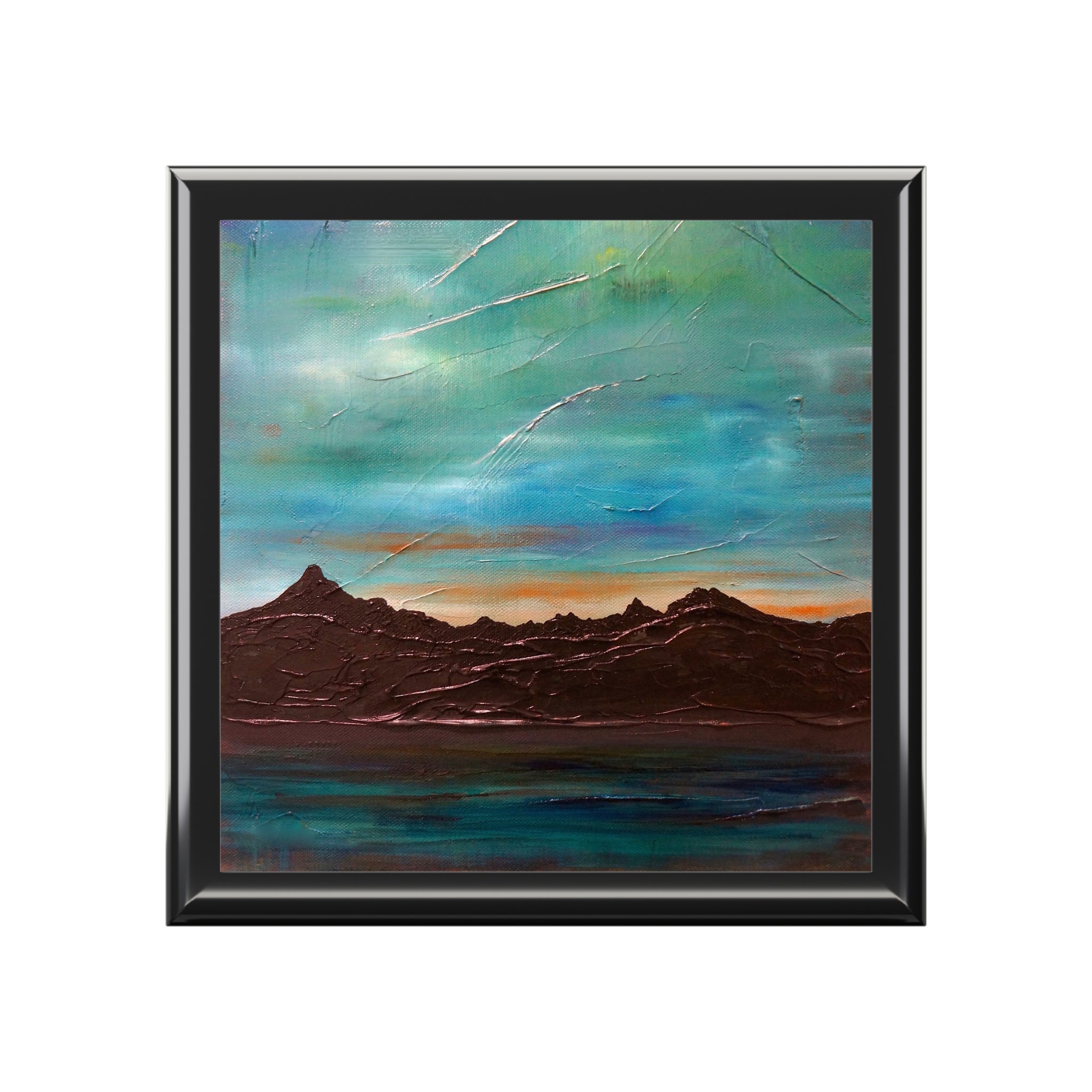 The Cuillin From Elgol | Jewellery Box | Scotland - Skye Art Gallery - Free Shipping Worldwide