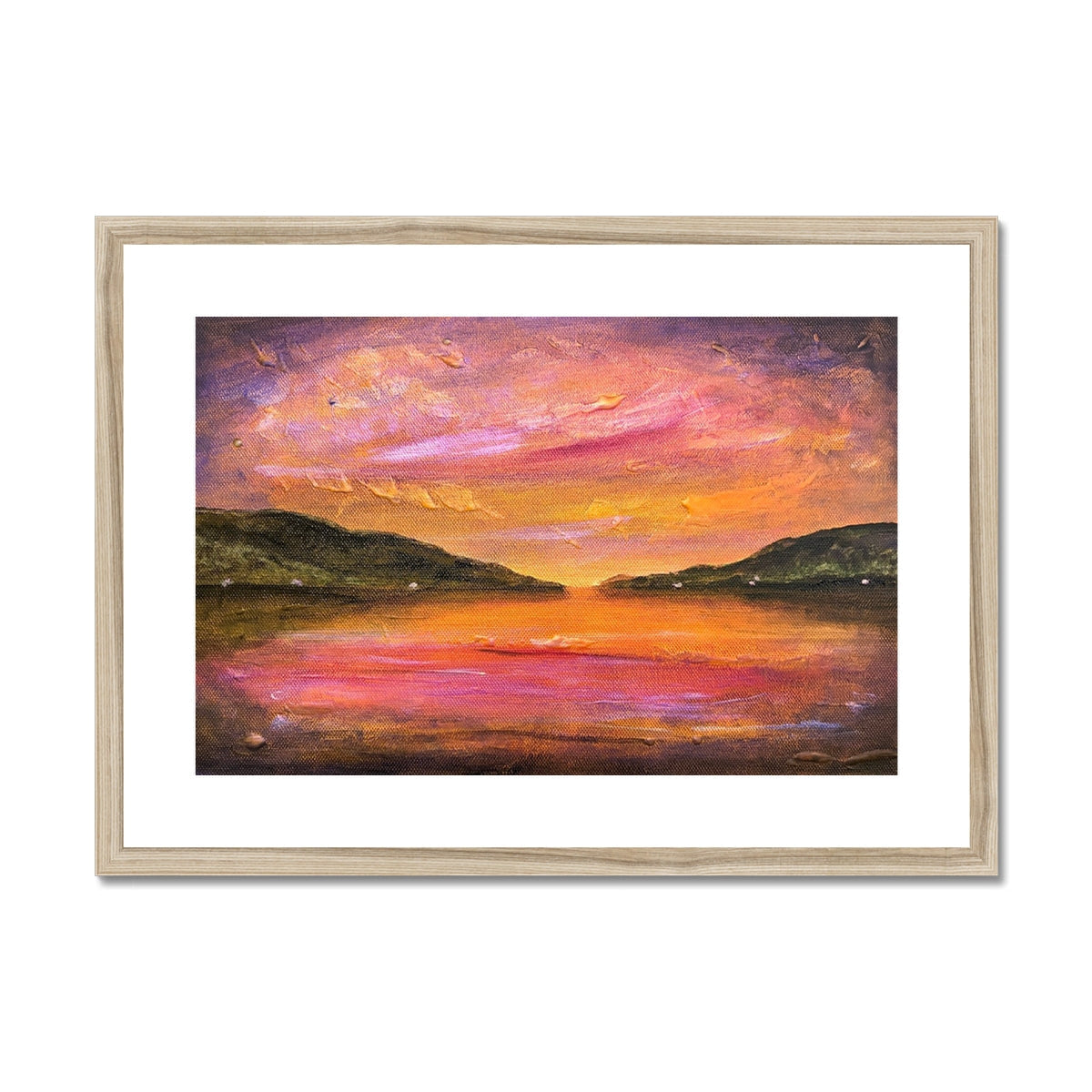 Dawn Breaks Over Loch Ness Art Prints - Lochs & Mountains Gallery Scotland - Free Shipping Worldwide