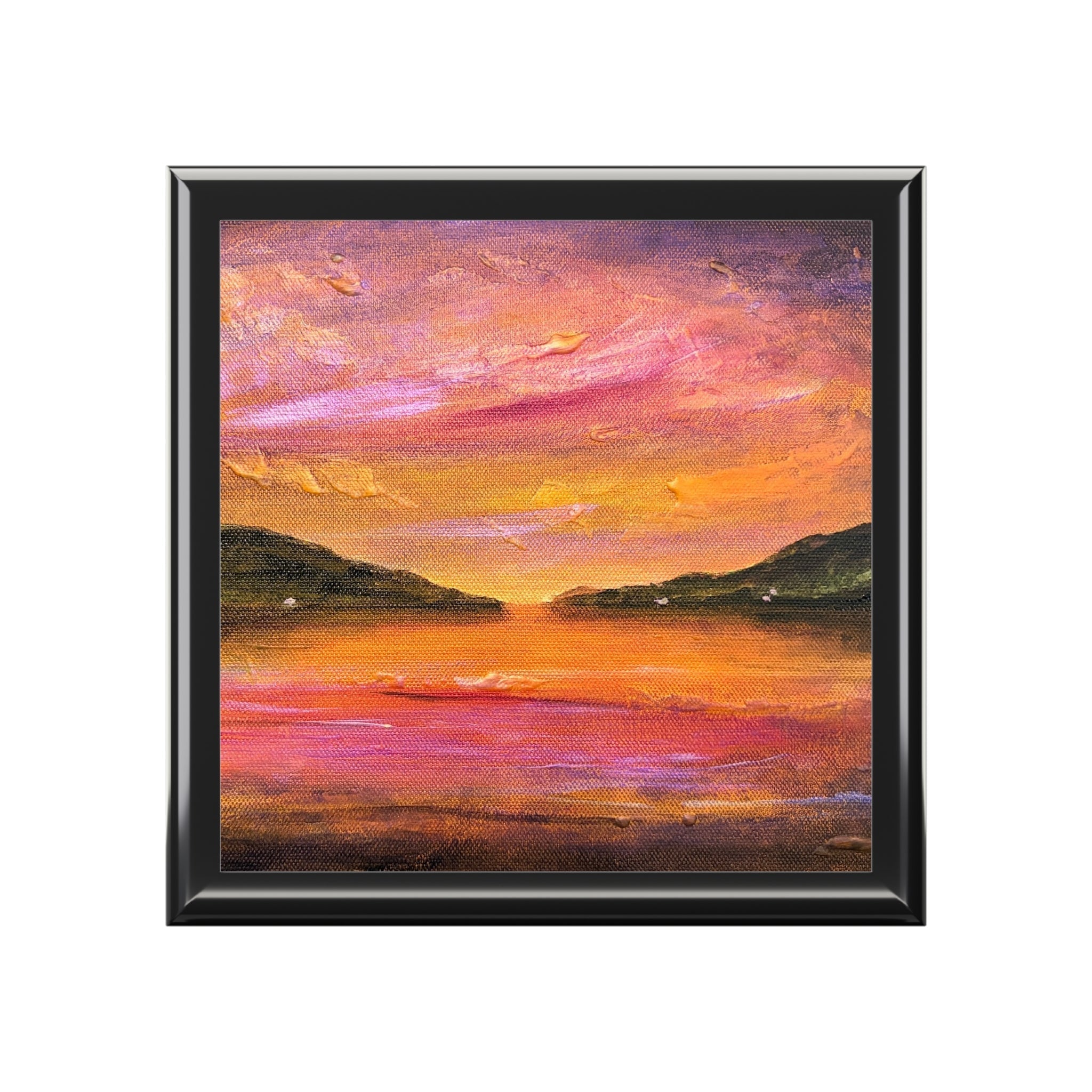 Dawn Breaks Over Loch Ness | Jewellery Box | Scotland - Lochs & Mountains Art Gallery - Free Shipping Worldwide