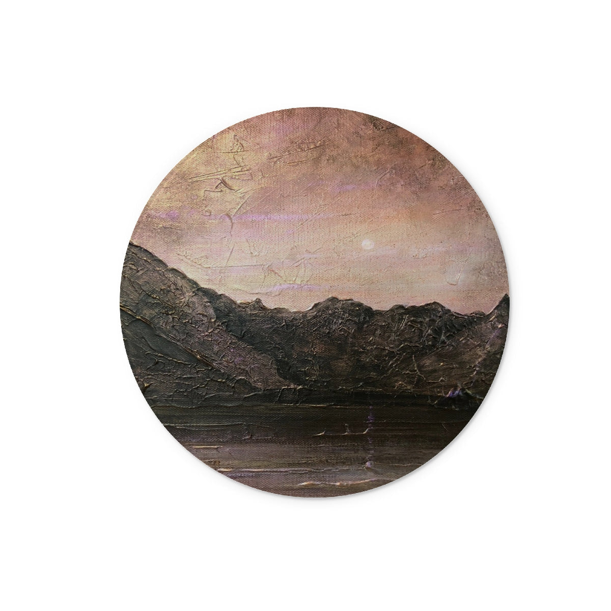 Dubh Ridge Moonlight textured landscape chopping board