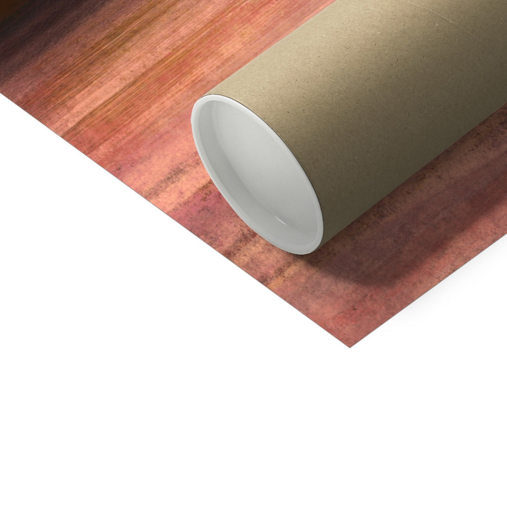 Brown Cardboard Tube for Dusk Over Arran & Bute Artist Proof Print