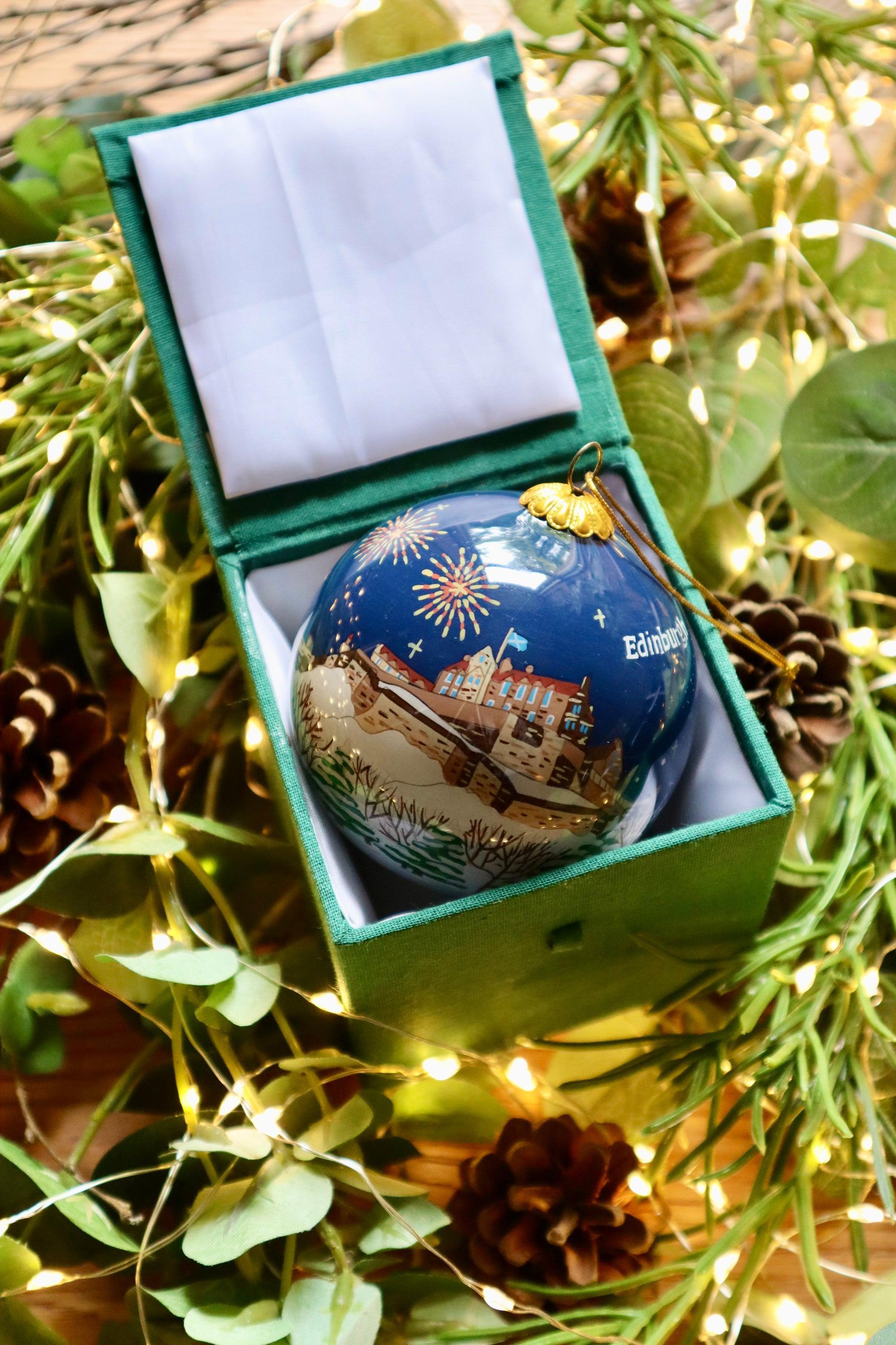 Edinburgh | Scottish Christmas Decoration Bauble