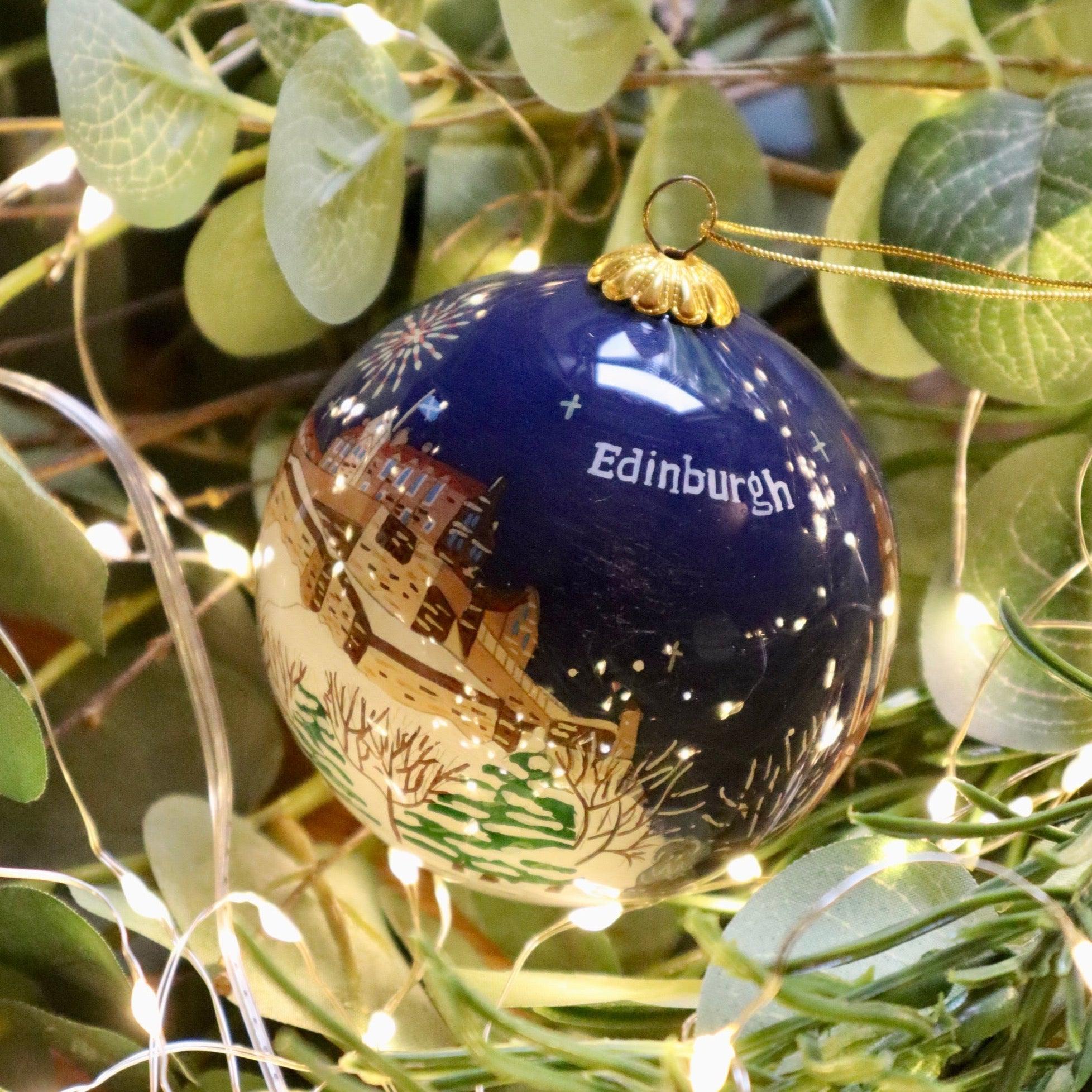 Edinburgh | Scottish Christmas Decoration Bauble