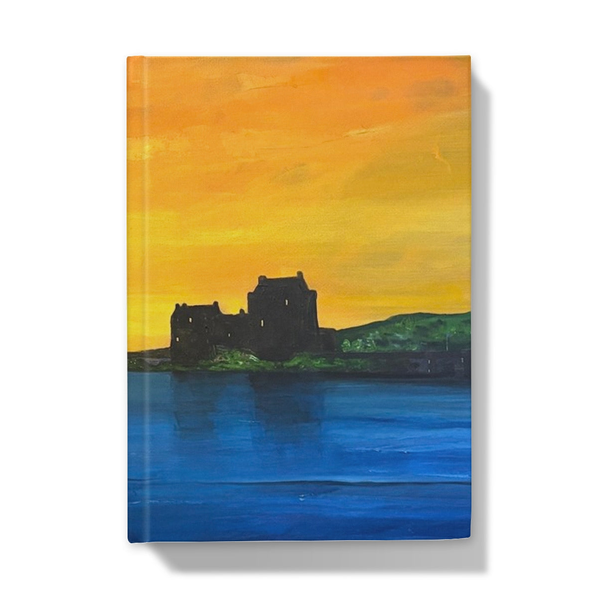 Eilean Donan Castle Dusk Hardback Journal - Historic & Iconic Art Gallery Scotland - Free Shipping Worldwide