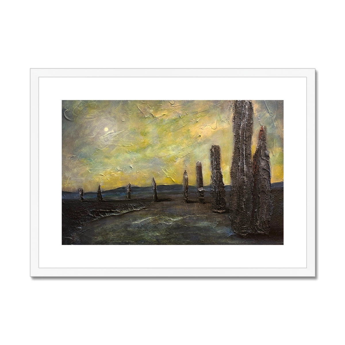 An Ethereal Ring Of Brodgar Art Prints - Orkney Gallery Scotland - Free Shipping Worldwide