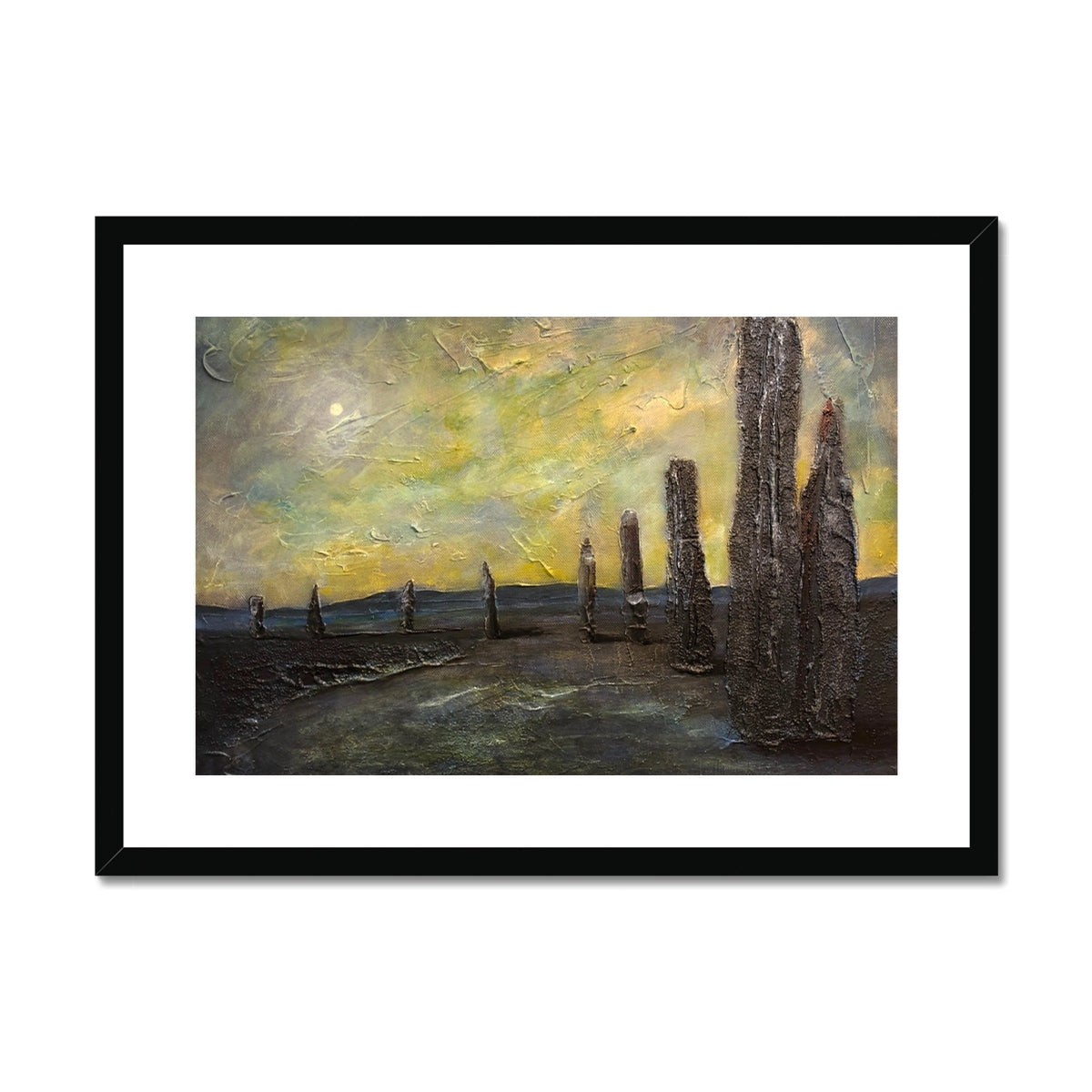 An Ethereal Ring Of Brodgar Art Prints - Orkney Gallery Scotland - Free Shipping Worldwide