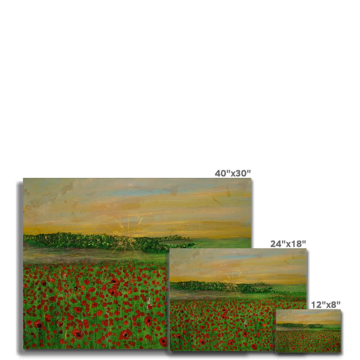 Flanders Fields Canvas Prints - World Art Gallery Scotland - Free Shipping Worldwide