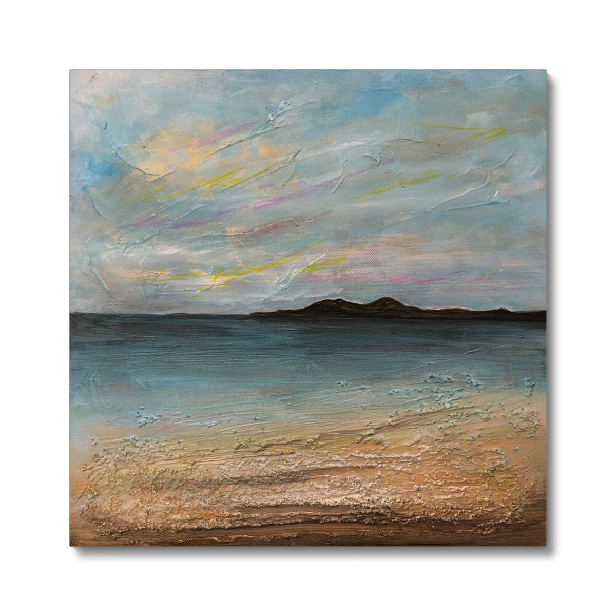 Garrynamoanie Beach South Uist Canvas Prints - Hebridean Islands Art Gallery Scotland - Free Shipping Worldwide