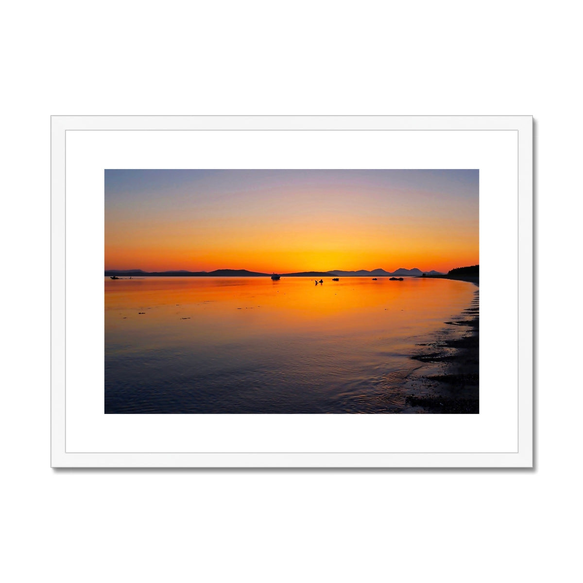 Gigha & Jura Sunset Photography Art Prints - Hebridean Islands Gallery Scotland - Free Shipping Worldwide