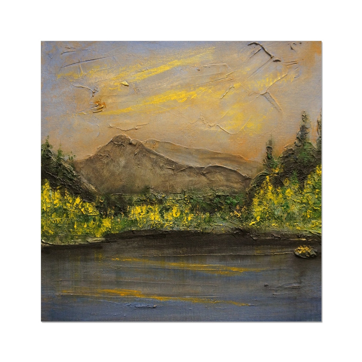 The Glencoe Lochan Artist Proof Collector Print - Lochs & Mountains Art Gallery Scotland - Free Shipping Worldwide