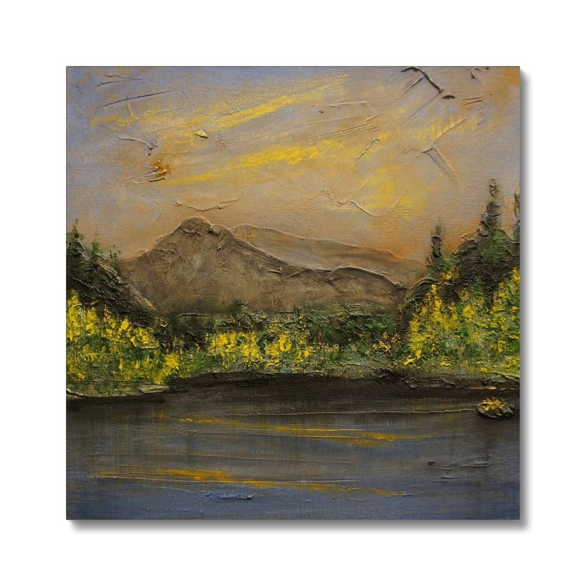 The Glencoe Lochan Canvas Prints - Lochs & Mountains Art Gallery Scotland - Free Shipping Worldwide