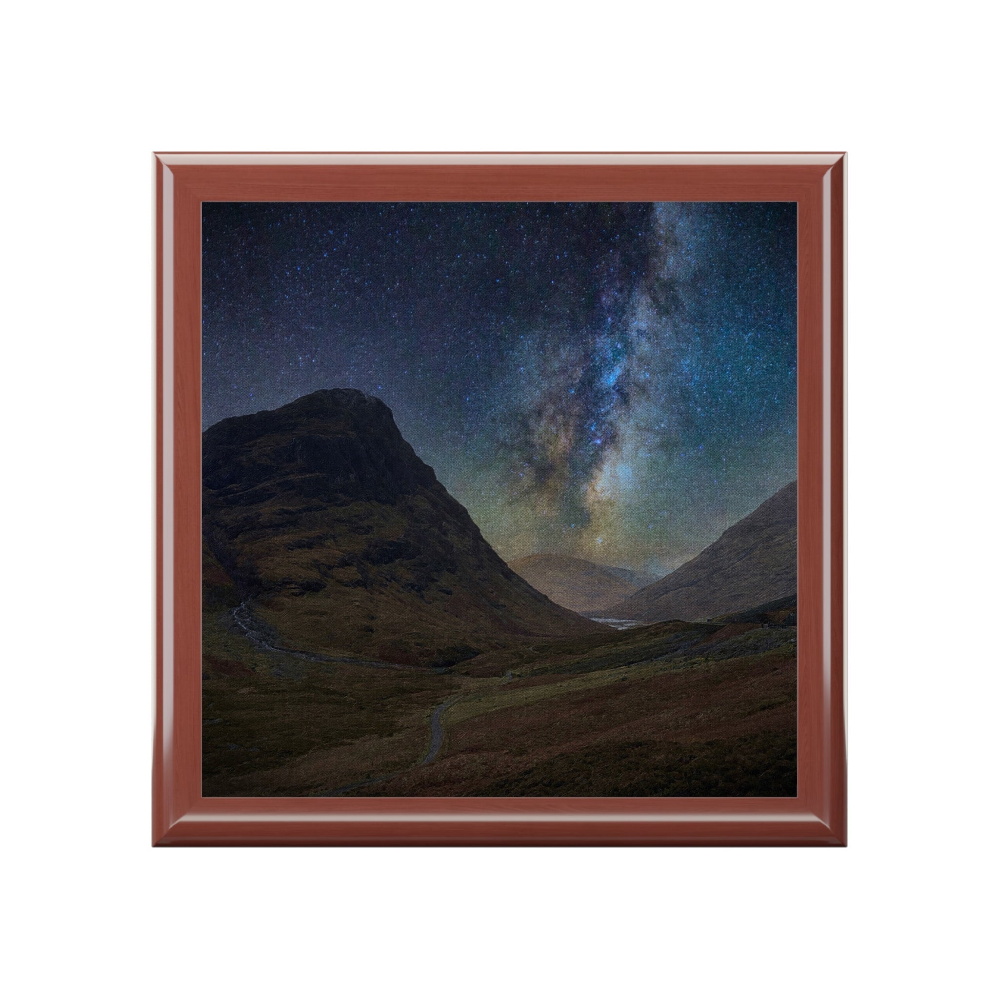 Glencoe Starlight | Jewellery Box | Scotland - Art Gallery - Free Shipping Worldwide