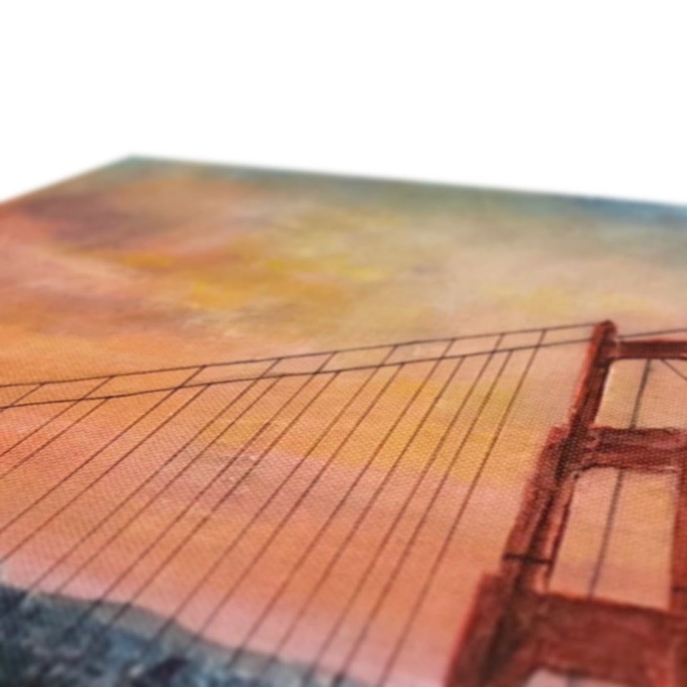 Golden Gate Bridge canvas wall art print