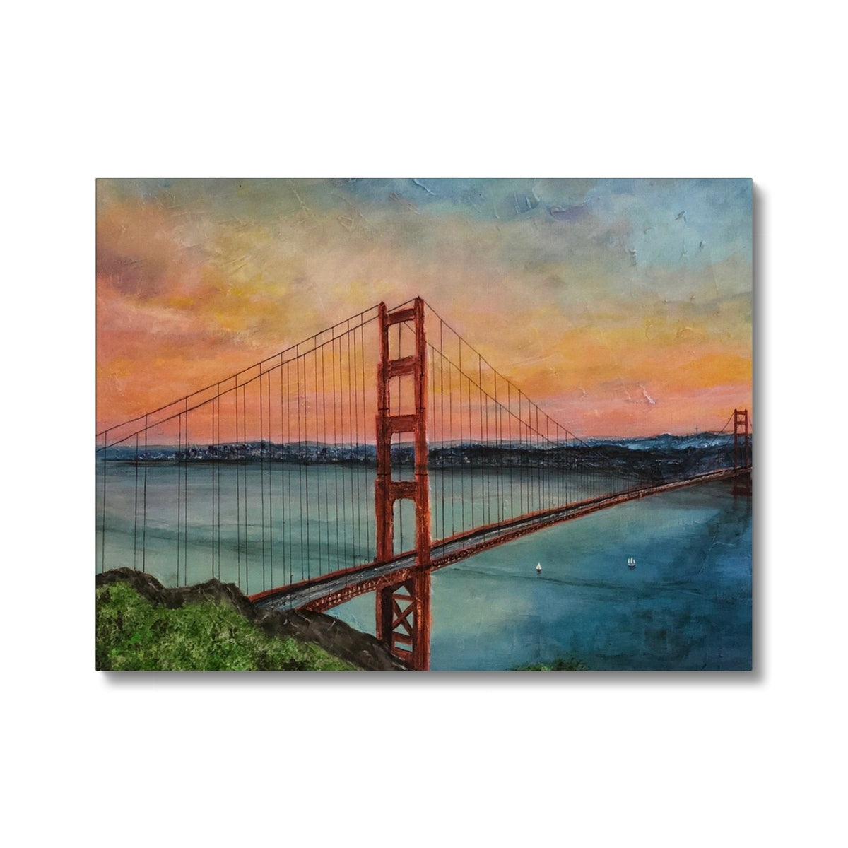 Golden Gate Bridge canvas print artwork